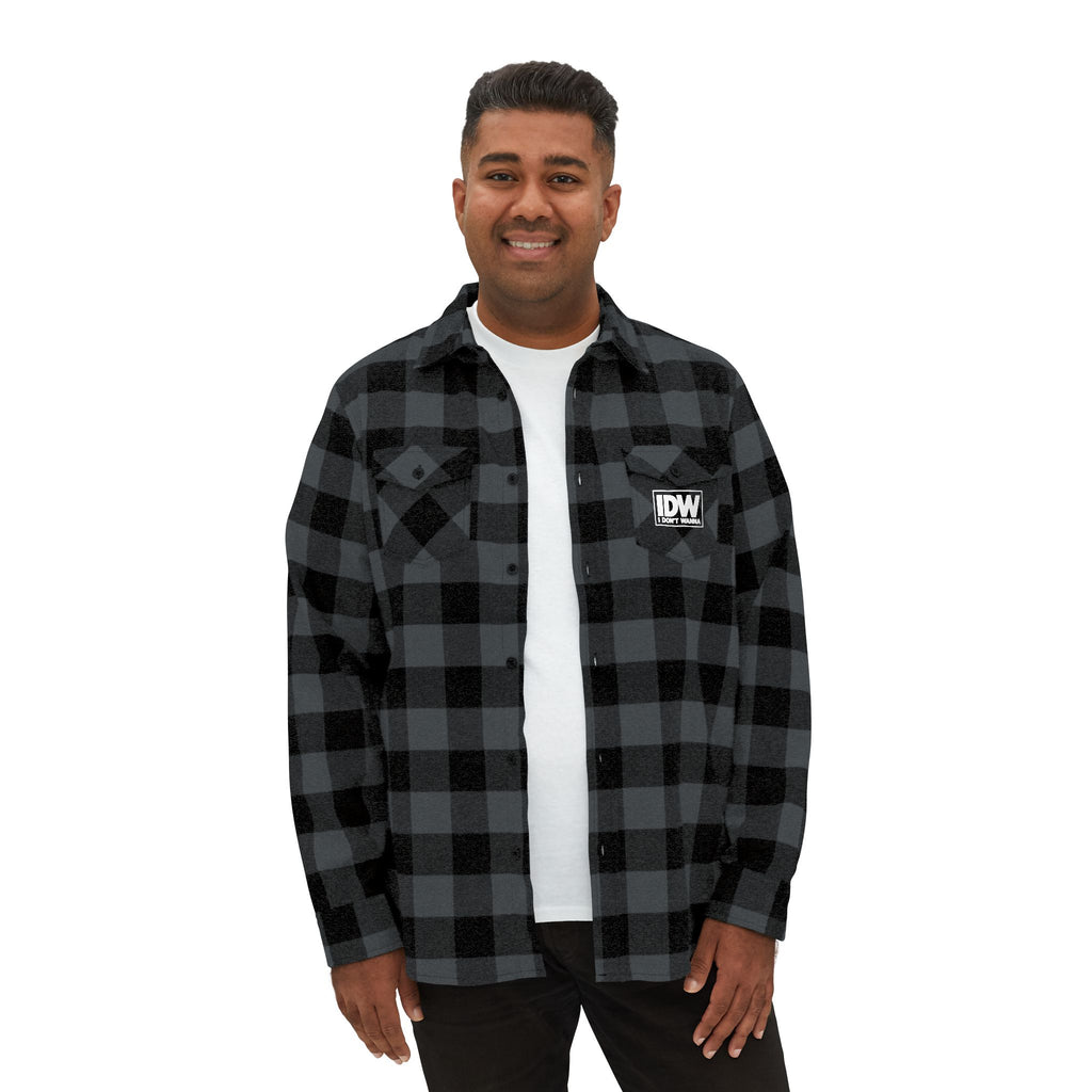 Checked Out Flannel Shirt – Black Plaid Button-Up