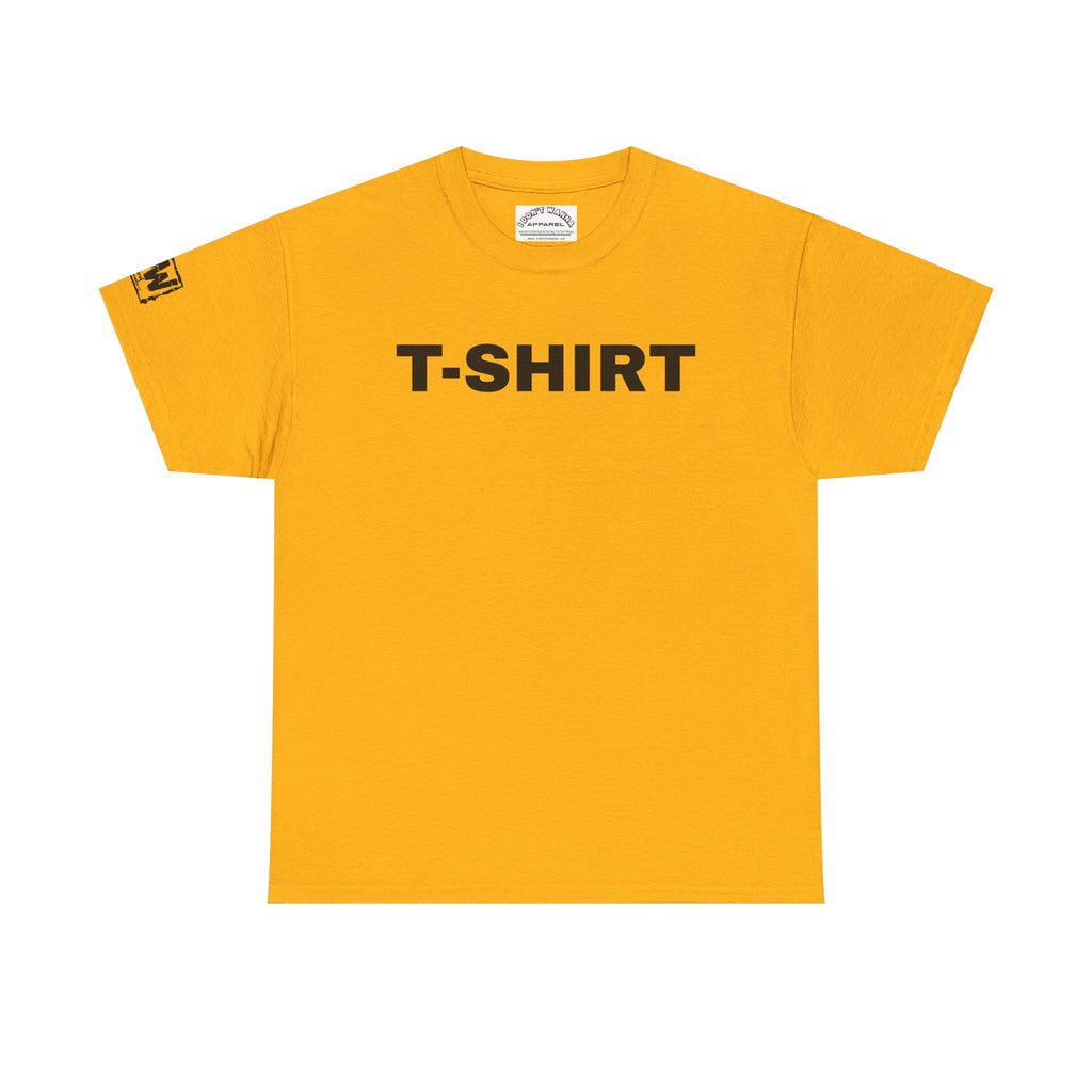 T-Shirt "T-SHIRT" Yellow/Gold Chaotic Energy Tee