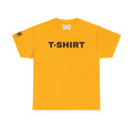 T-Shirt "T-SHIRT" Yellow/Gold Chaotic Energy Tee