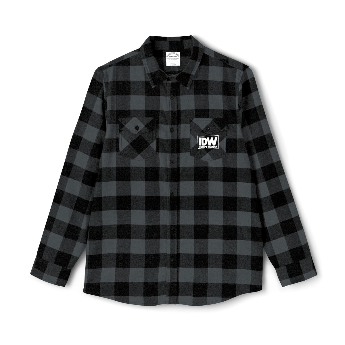 Checked Out Flannel Shirt – Black Plaid Button-Up