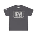 Distressed 3D Concrete IDW Logo T-Shirt — Vintage Urban Graphic Tee