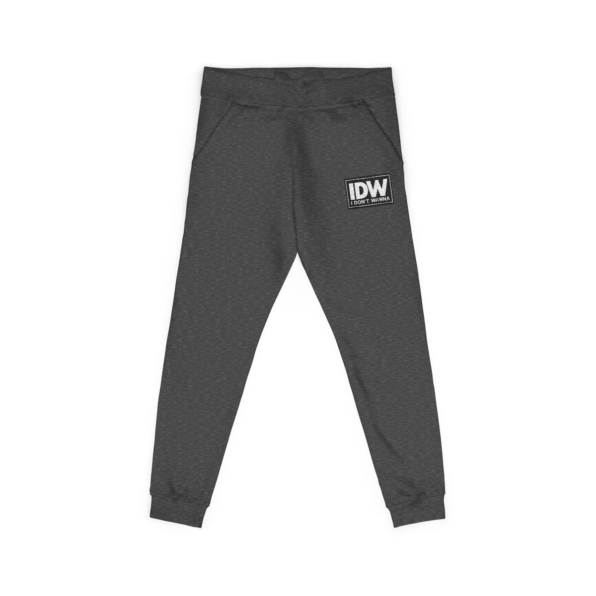 Embroidered “IDW” Fleece Sweatpants