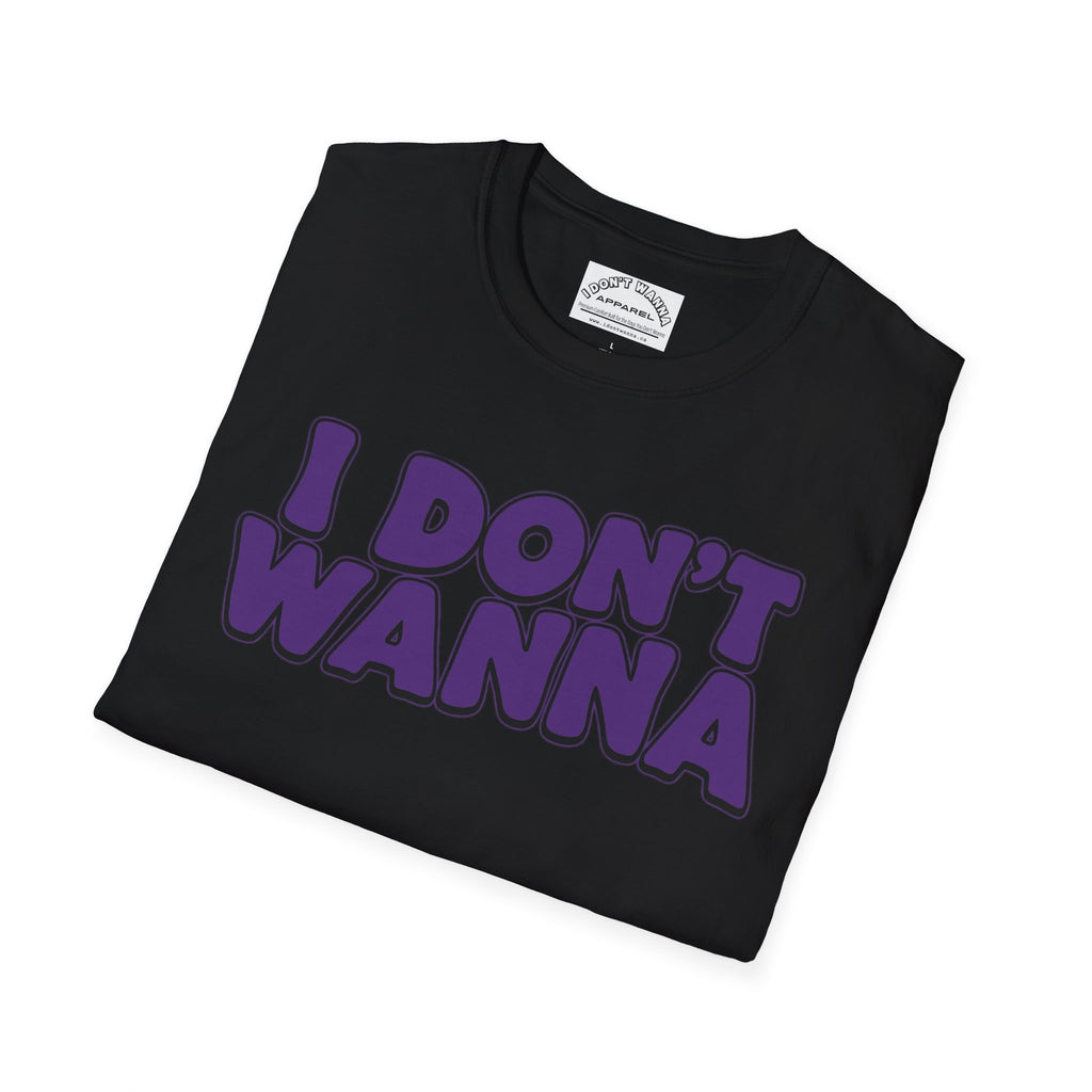 70s Heavy Metal Retro I Don't Wanna Graphic T-Shirt