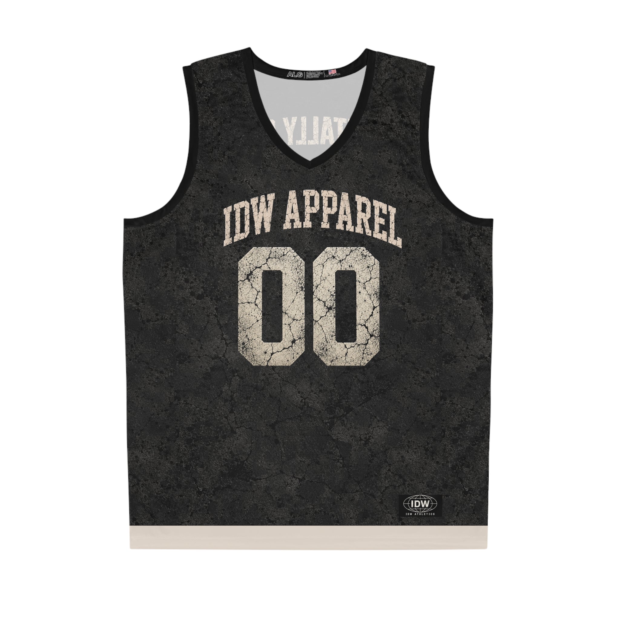 IDW Athletics Basketball Jersey —'Mentally Gone' Vintage Number 00