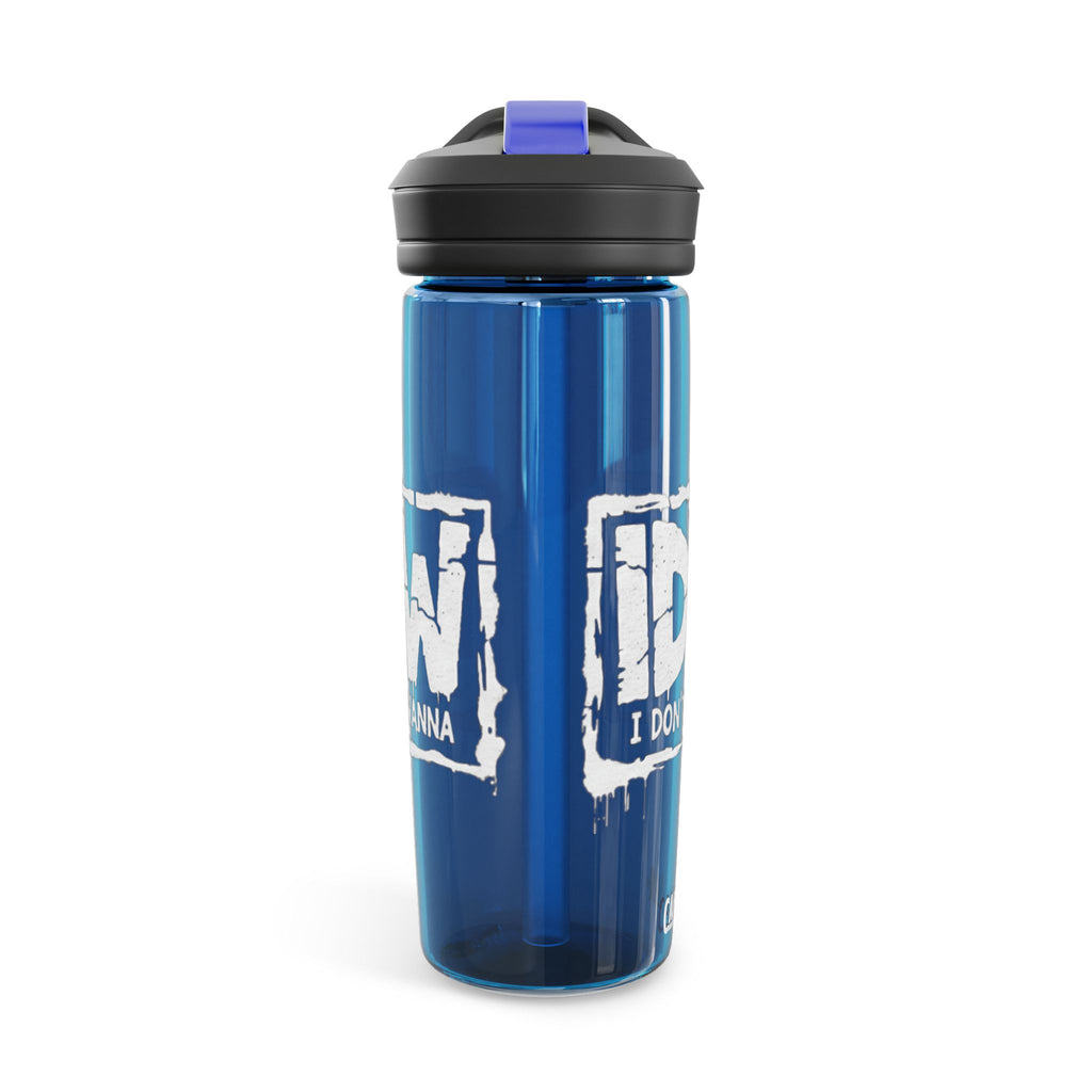 Eddy® Water Bottle – I Don’t Wanna Graphic Hydration Bottle, 20/25oz