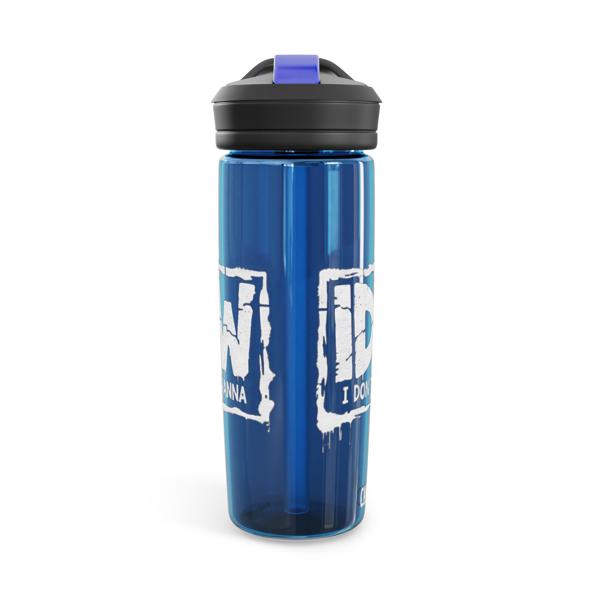 Eddy® Water Bottle – I Don’t Wanna Graphic Hydration Bottle, 20/25oz