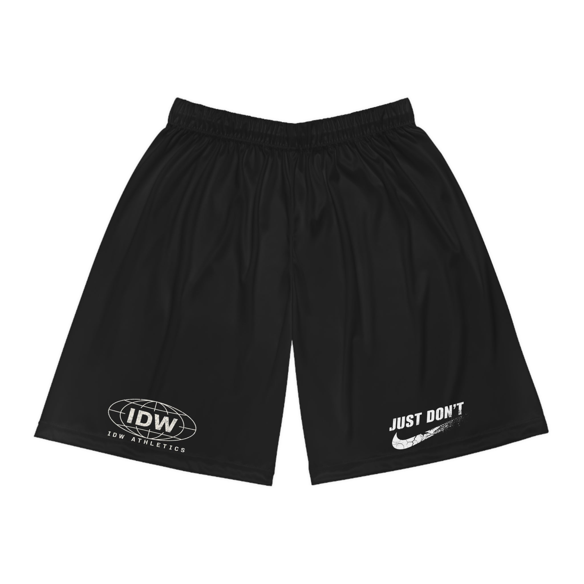 IDW Athletics — 'Just Don't' Mesh Performance Shorts