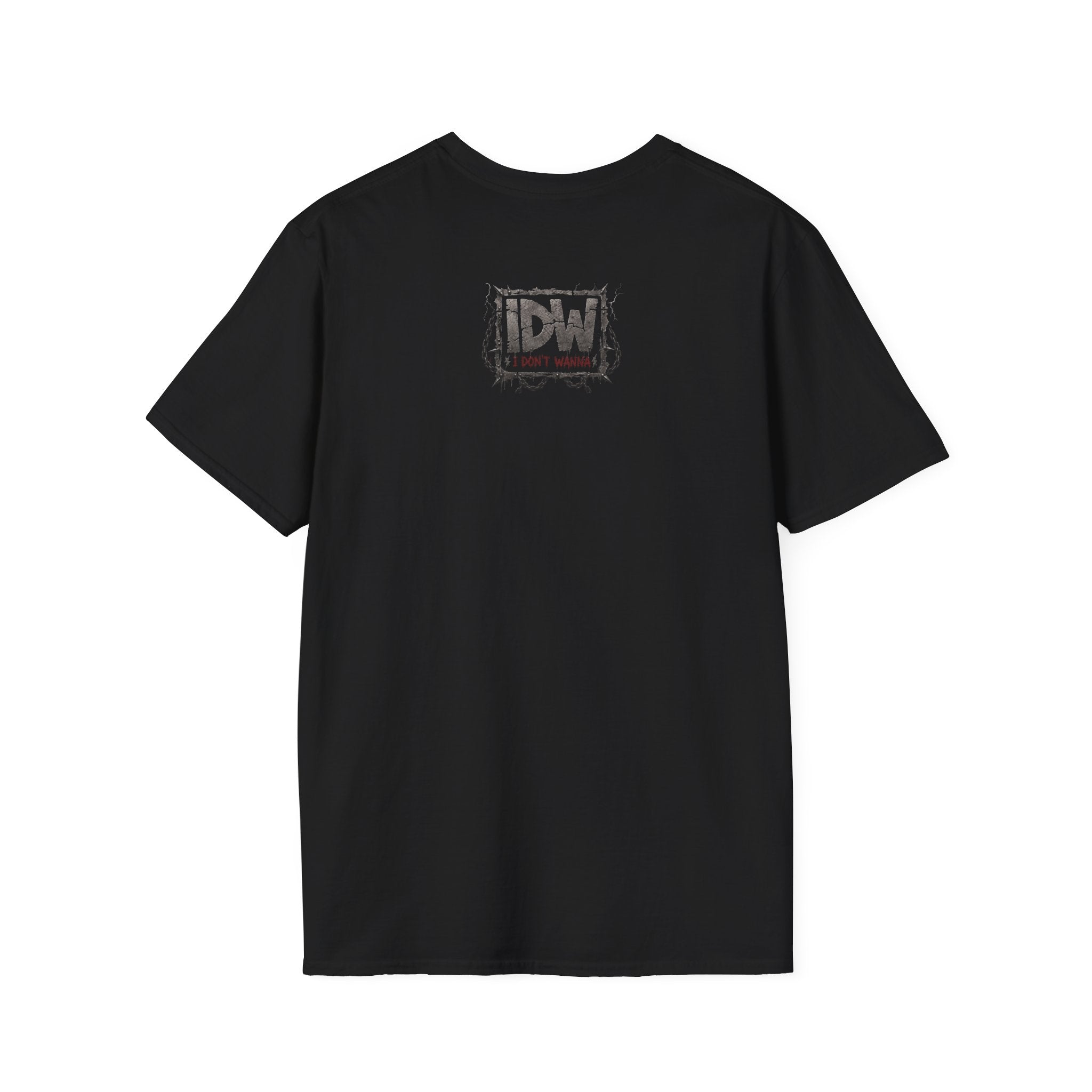 I Don't Wanna — 80s New Wave/British Heavy Metal Band Logo T-Shirt
