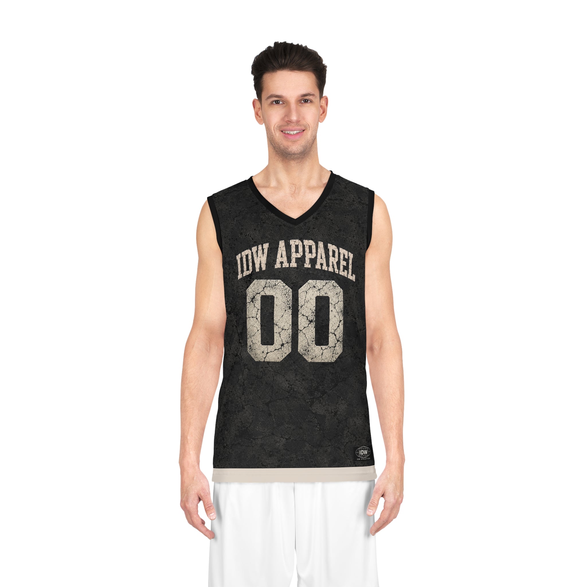 IDW Athletics Basketball Jersey —'Mentally Gone' Vintage Number 00