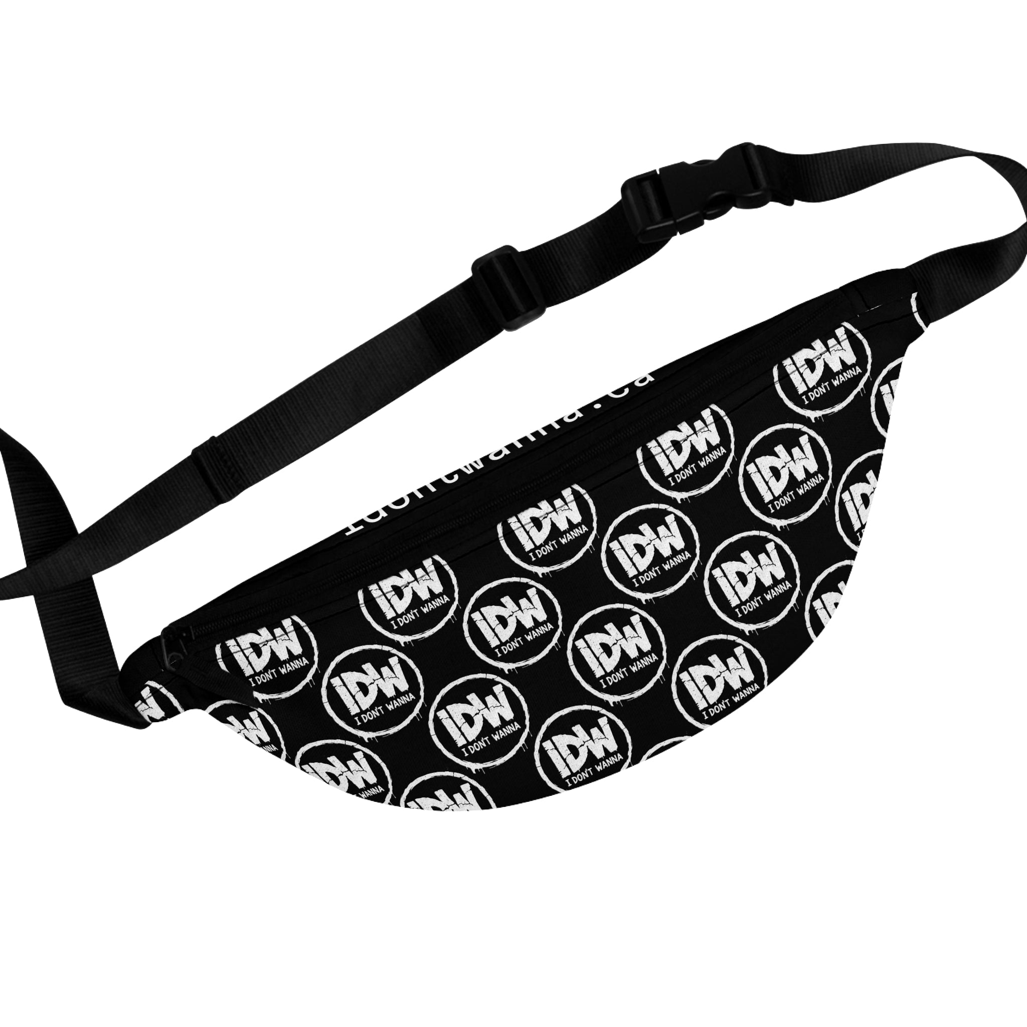 I Don't Wanna Logo Fanny Pack