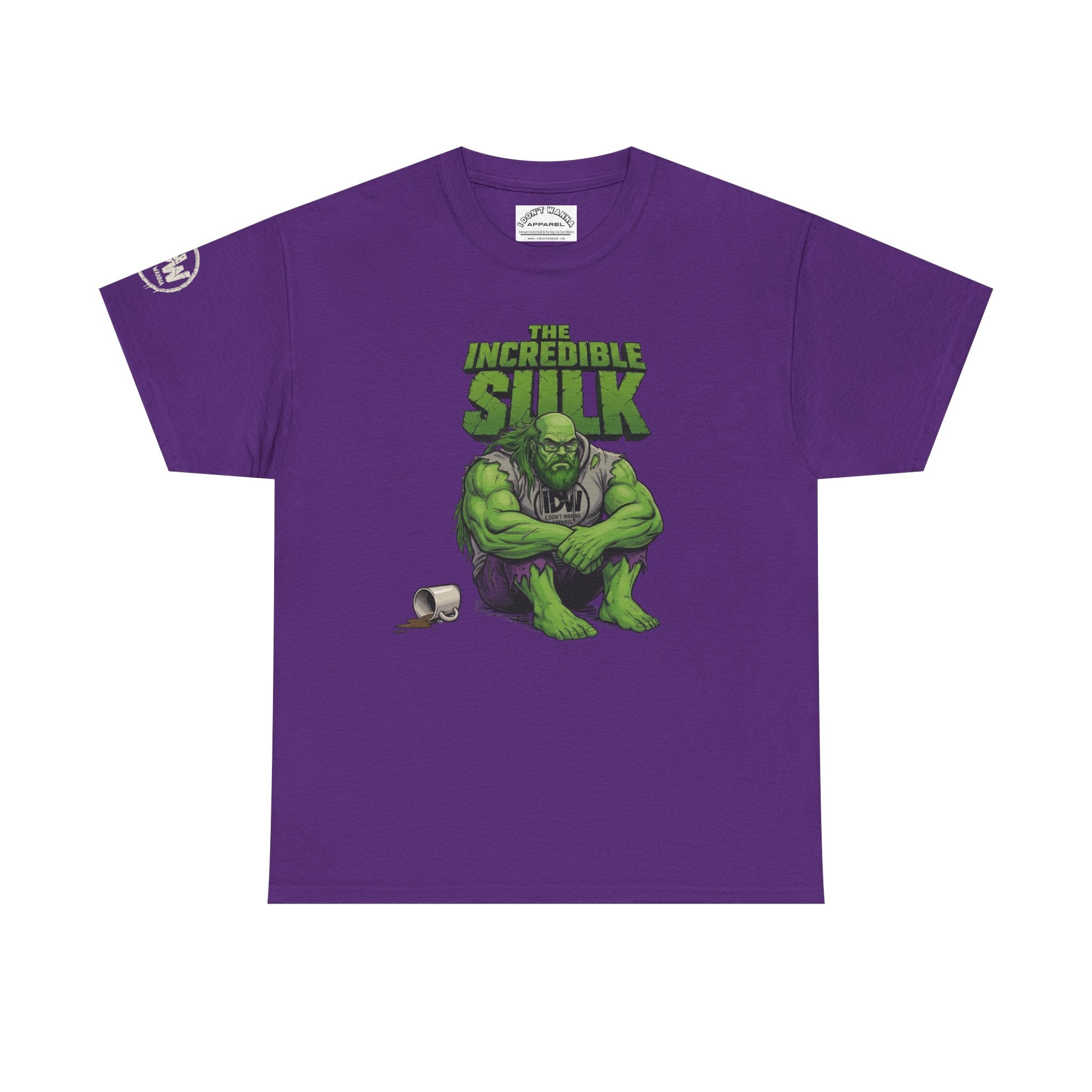 Incredible Sulk Graphic Tee — "You Wouldn't Like Him When He's Inconvenienced"