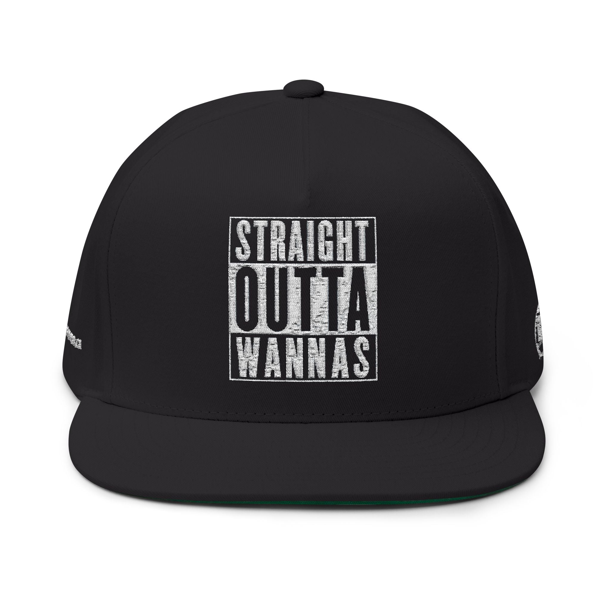 Straight Outta Wannas Flat Bill Cap