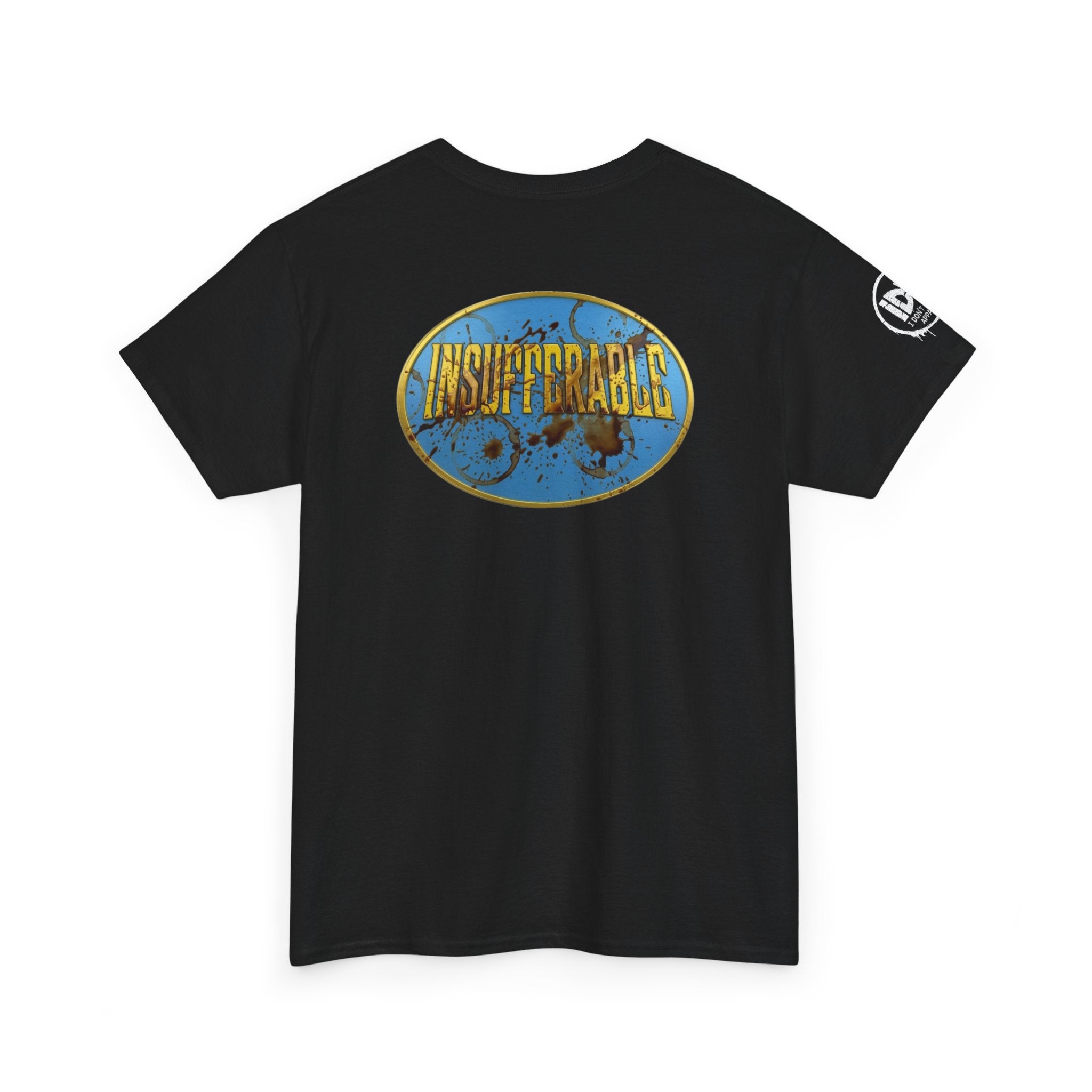 Insufferable Graphic Tee — Retro Oval Logo T‑Shirt