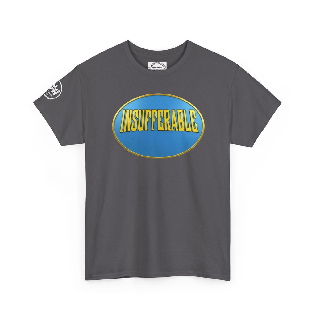 Insufferable Graphic Tee — Retro Oval Logo T‑Shirt