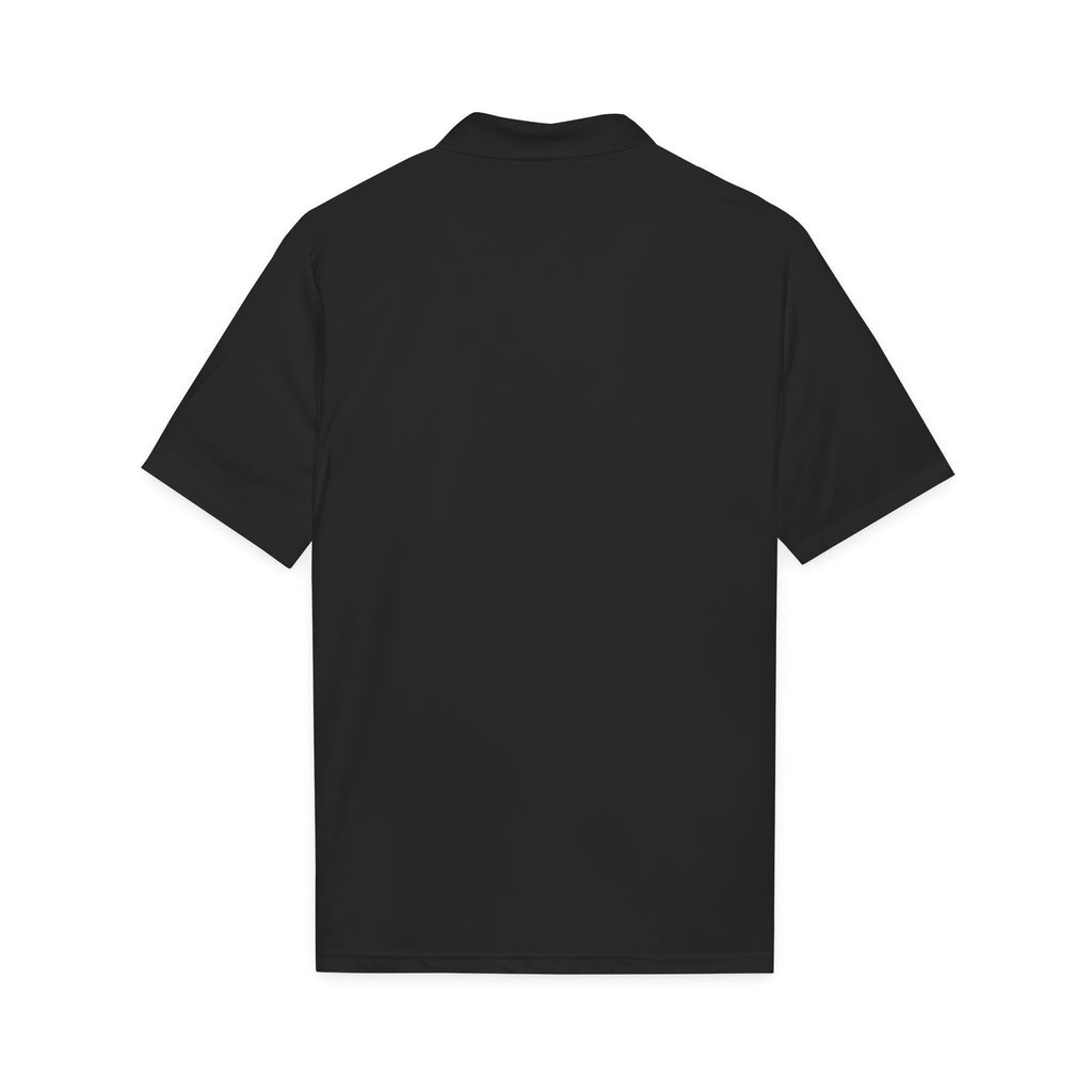 Black Polo Shirt IDW Logo — Corporate Casual Work Polo