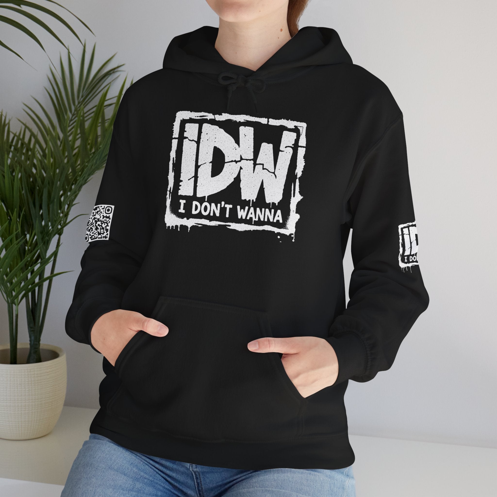 I Don't Wanna Flagship Hoodie - Heavy Logo Pullover