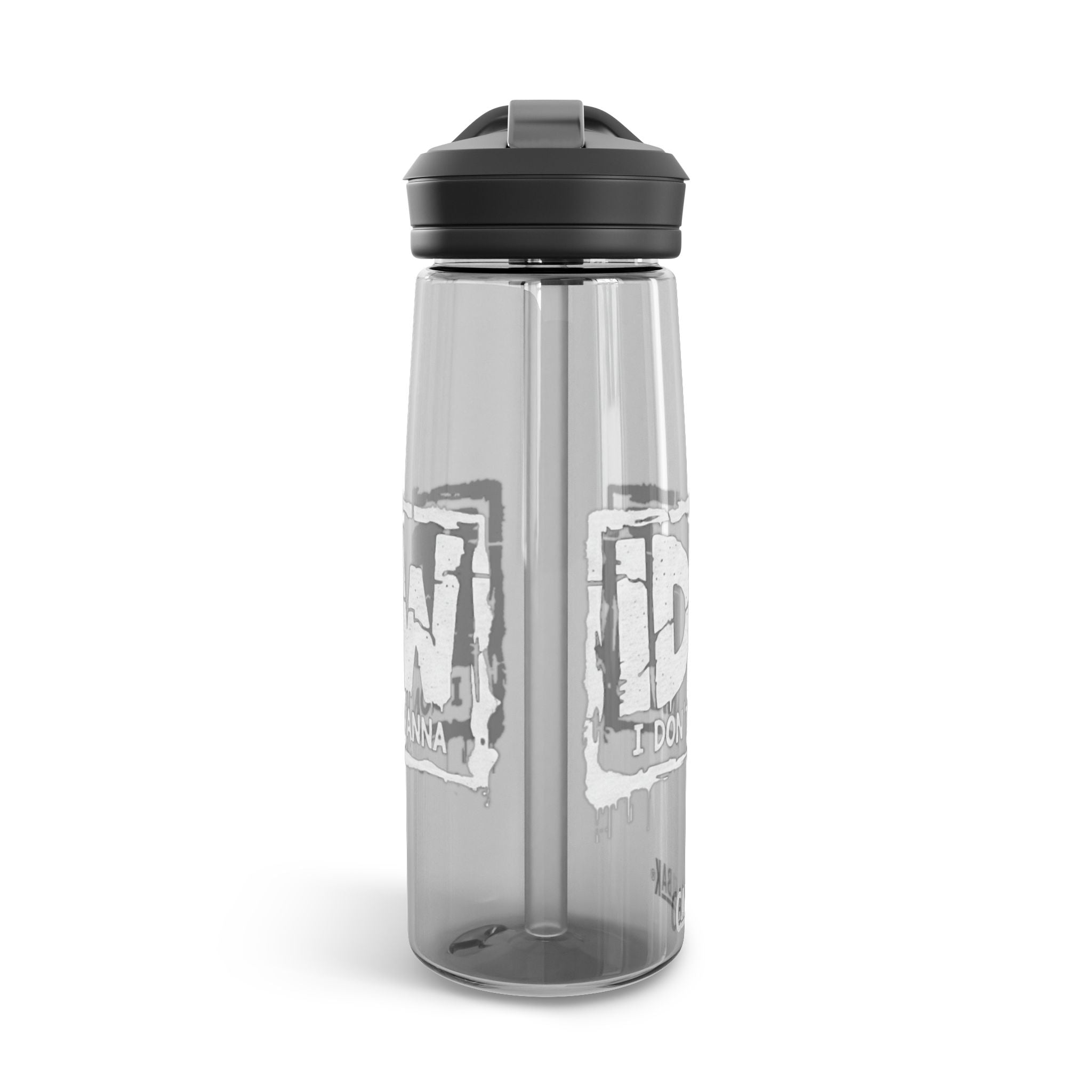 Eddy® Water Bottle – I Don’t Wanna Graphic Hydration Bottle, 20/25oz