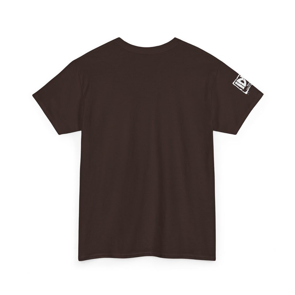 Distressed 3D Concrete IDW Logo T-Shirt — Vintage Urban Graphic Tee