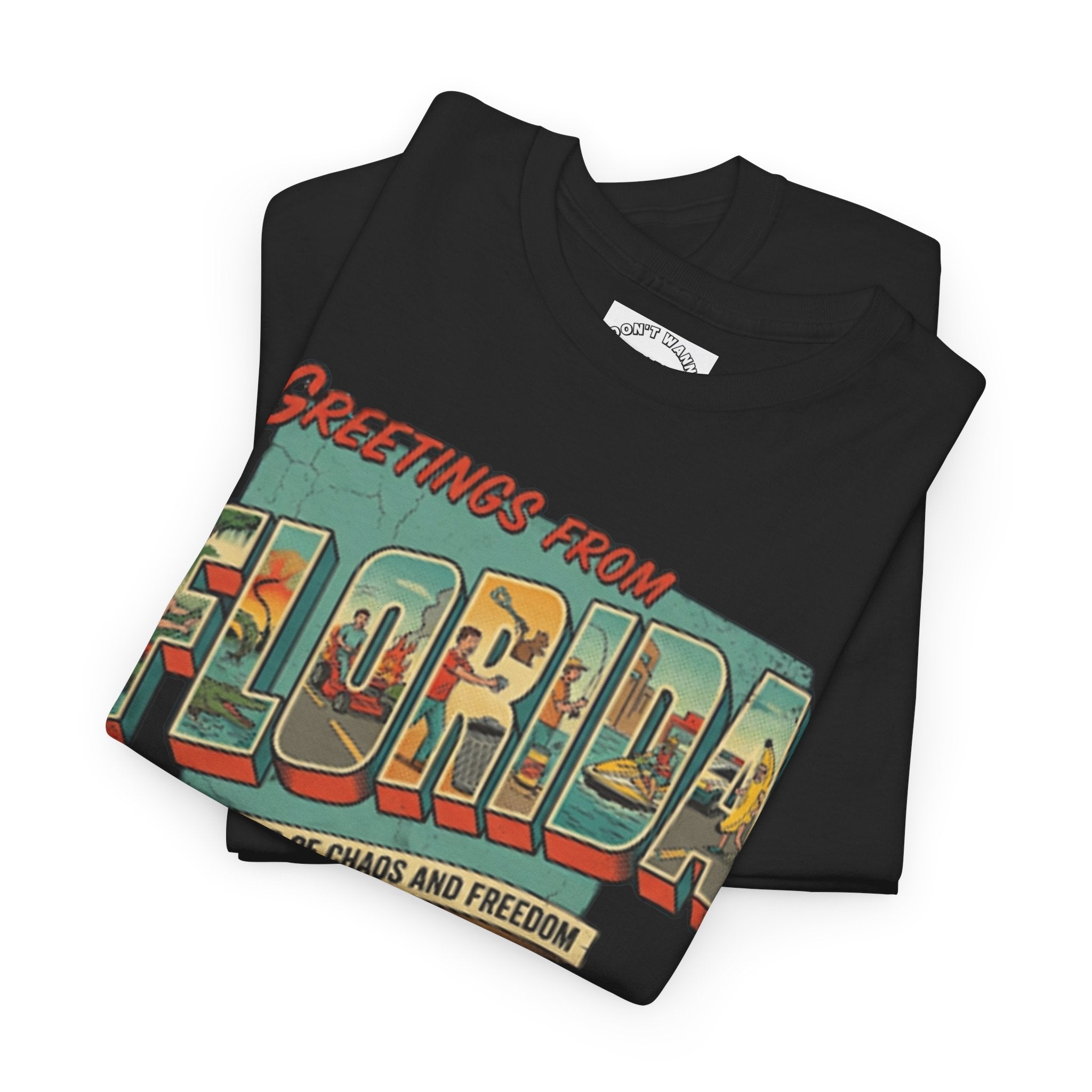 Florida Man 'We Wish You Were Here' T-Shirt — Greetings From Florida News Headlines