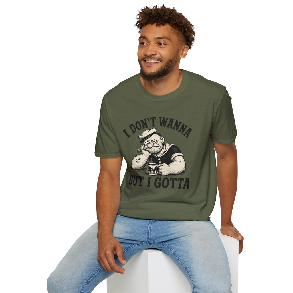 Sailor 'I Don't Wanna But I Gotta' Retro Tee