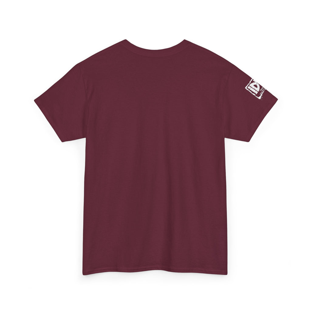 Distressed 3D Concrete IDW Logo T-Shirt — Vintage Urban Graphic Tee