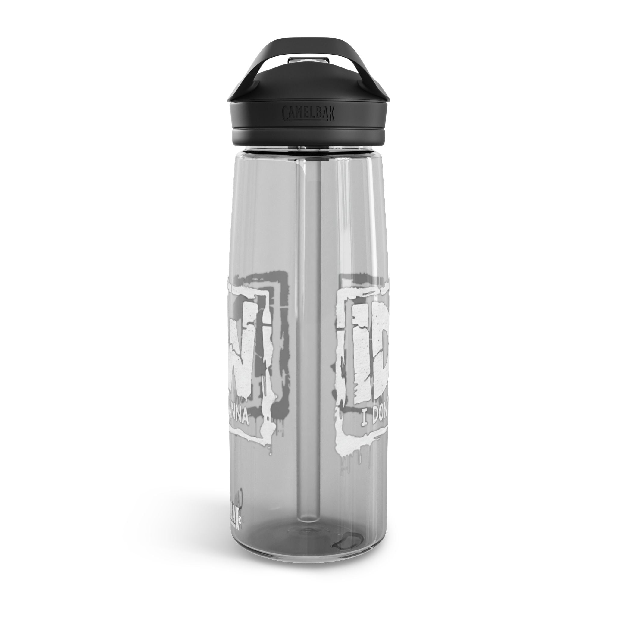 Eddy® Water Bottle – I Don’t Wanna Graphic Hydration Bottle, 20/25oz