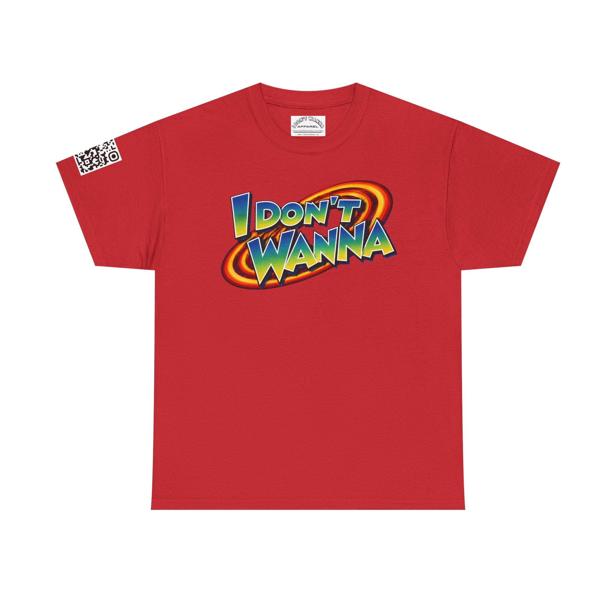 I Don’t Wanna Retro Logo Tee — “I don't wanna be dramatic, but without coffee I will perish” Graphic Shirt