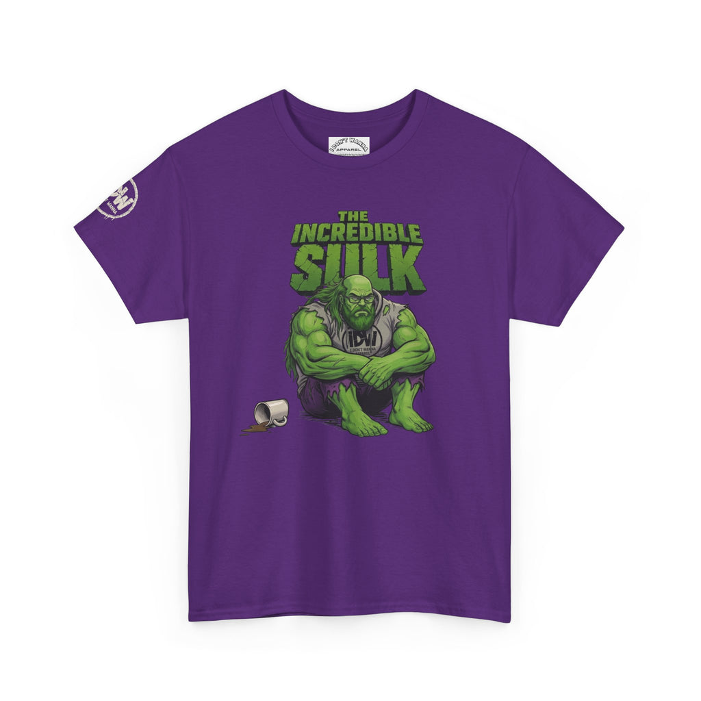 Incredible Sulk Graphic Tee — "You Wouldn't Like Him When He's Inconvenienced"
