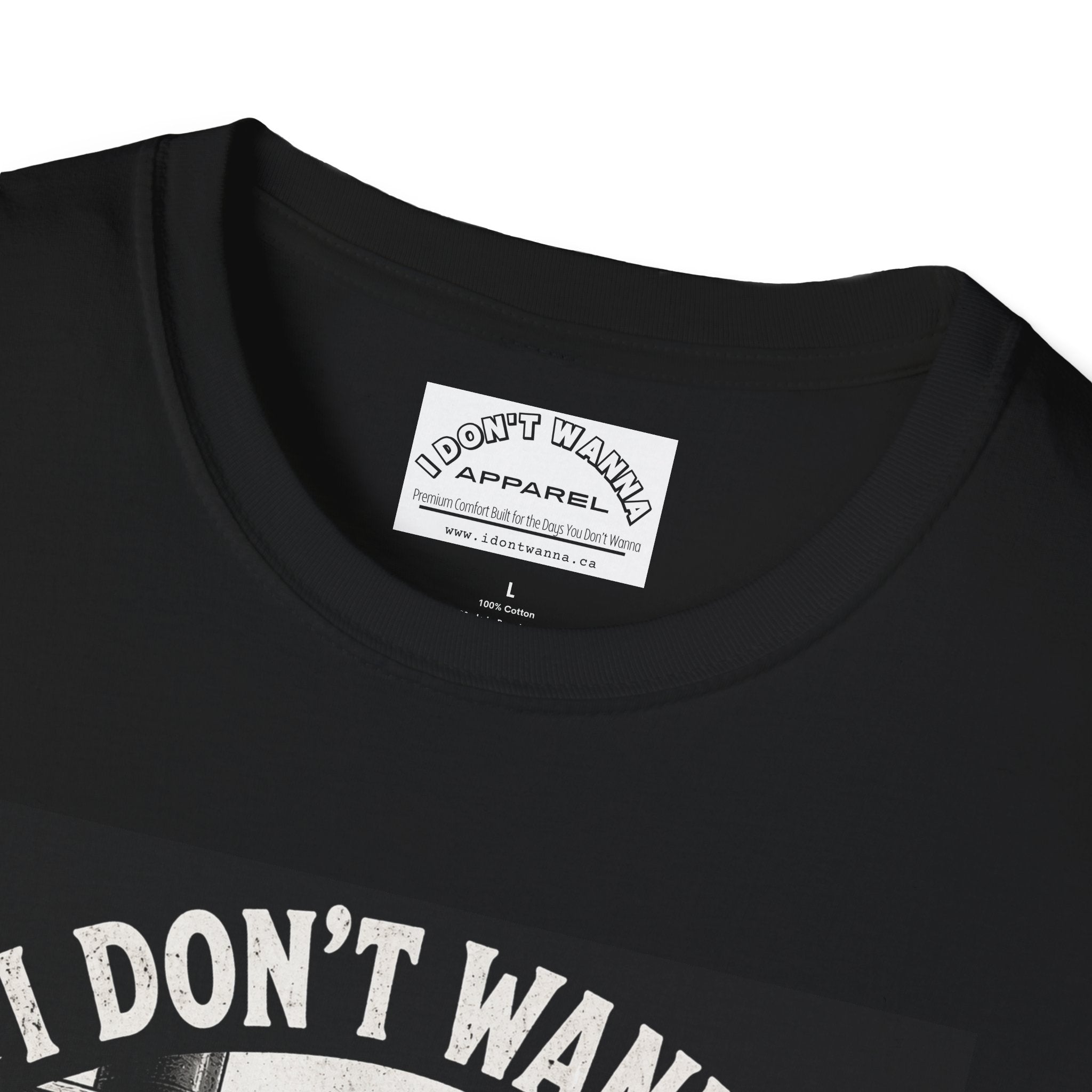 I Don't Wanna I'm Already Tired Tomorrow Retro Tee — Doom Cat Coffee T-Shirt