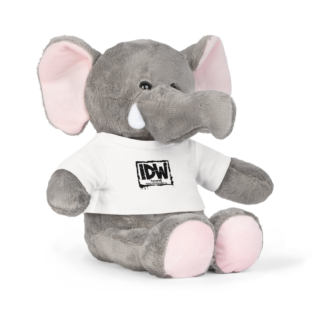 Plush Toy — Animal Friends Wearing "IDW (I Don't Wanna)" Tee