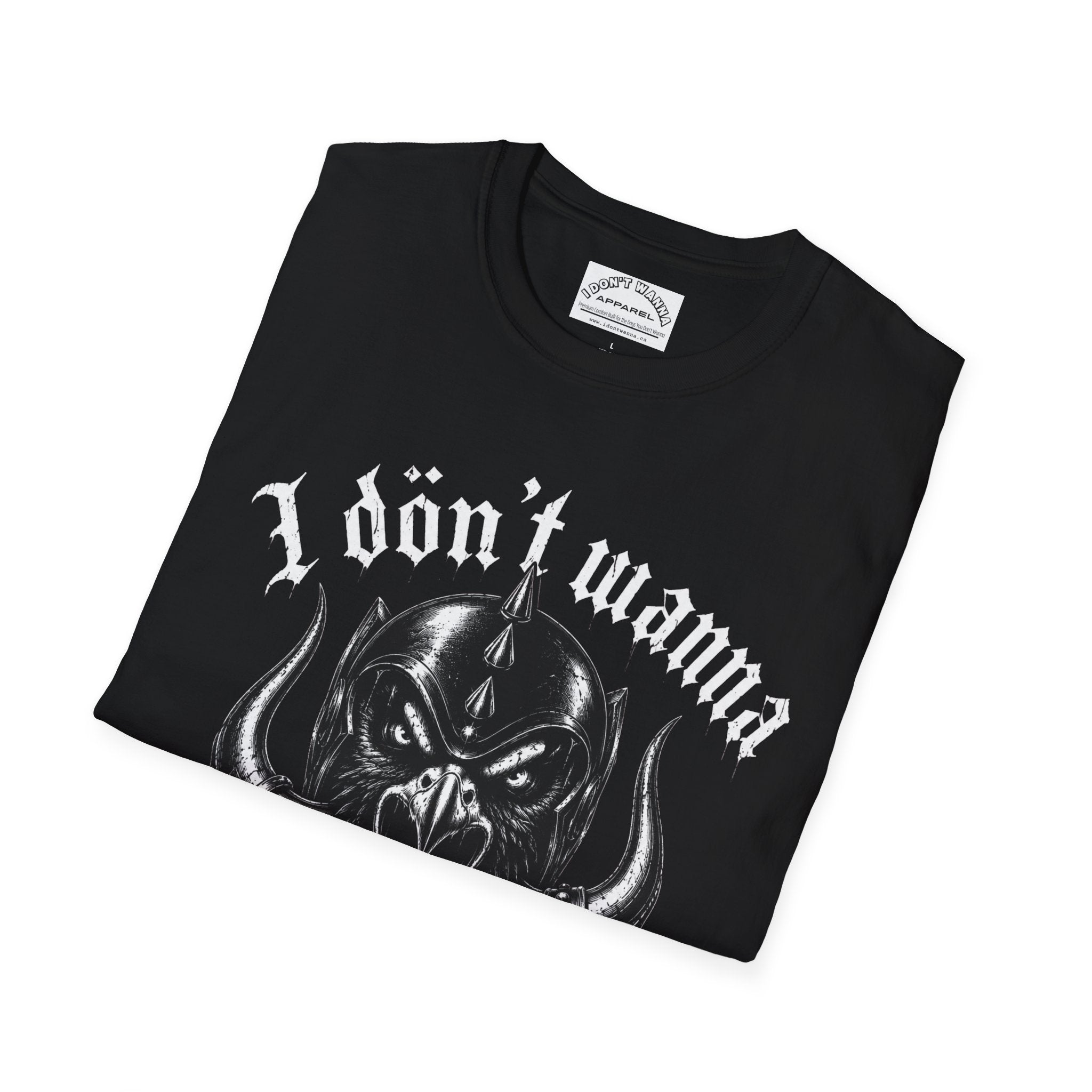 I Don't Wanna Warbird T-Shirt — Heavy Metal Graphic Tee