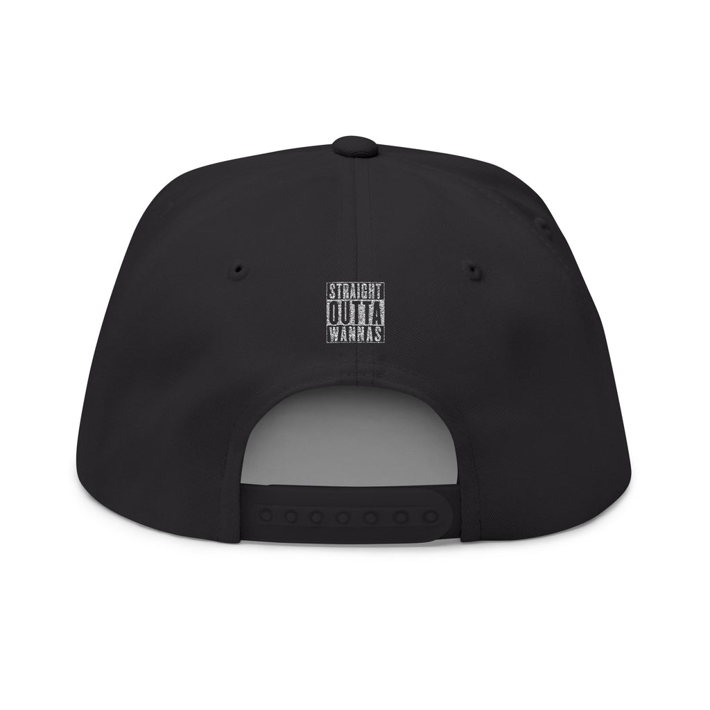 Straight Outta Wannas Flat Bill Cap