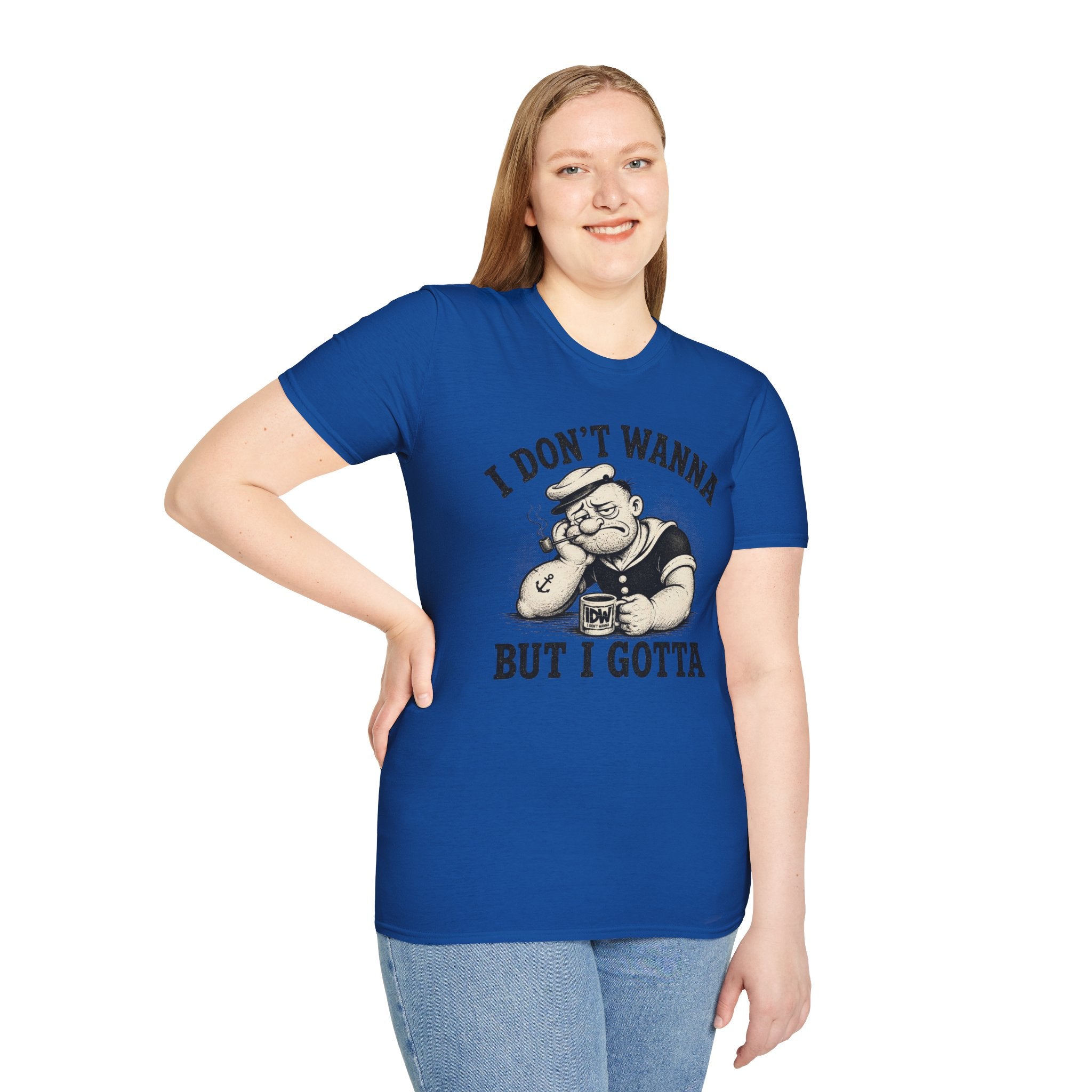 Sailor 'I Don't Wanna But I Gotta' Retro Tee
