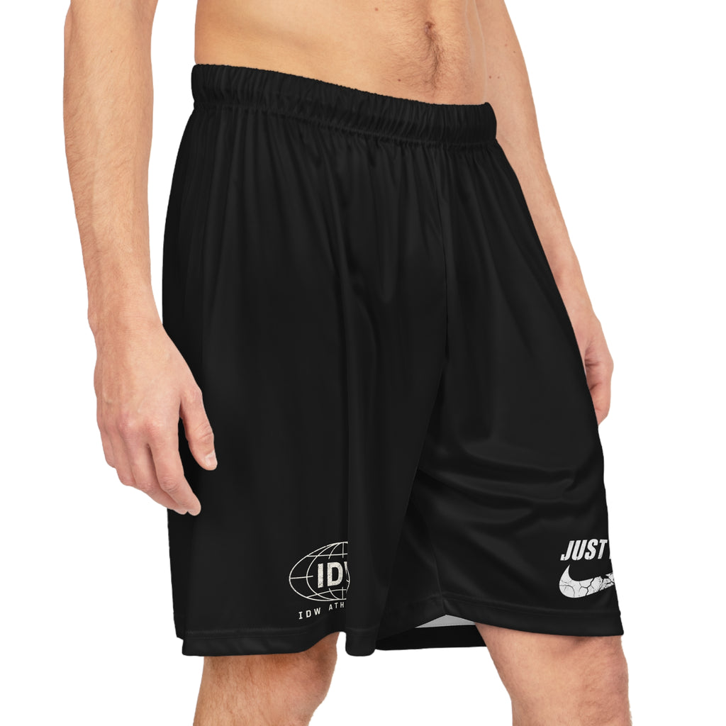 IDW Athletics — 'Just Don't' Mesh Performance Shorts
