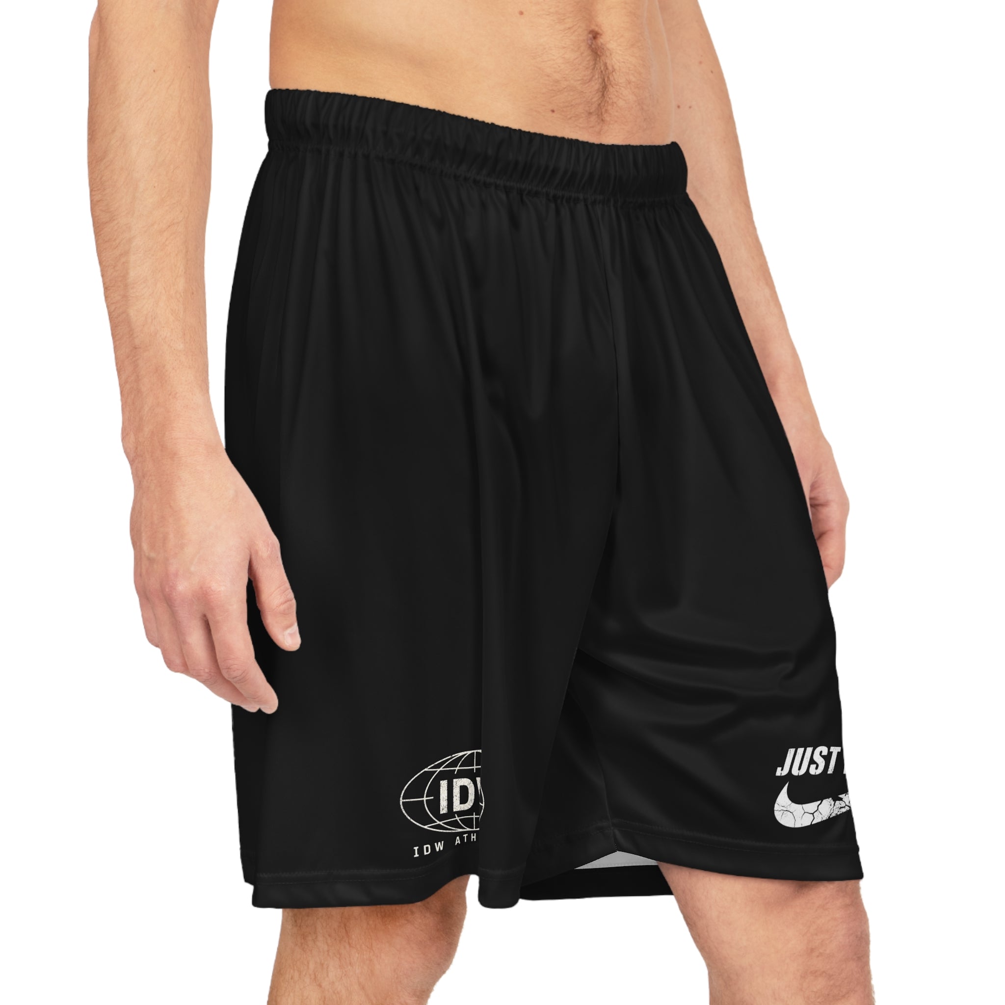 IDW Athletics — 'Just Don't' Mesh Performance Shorts