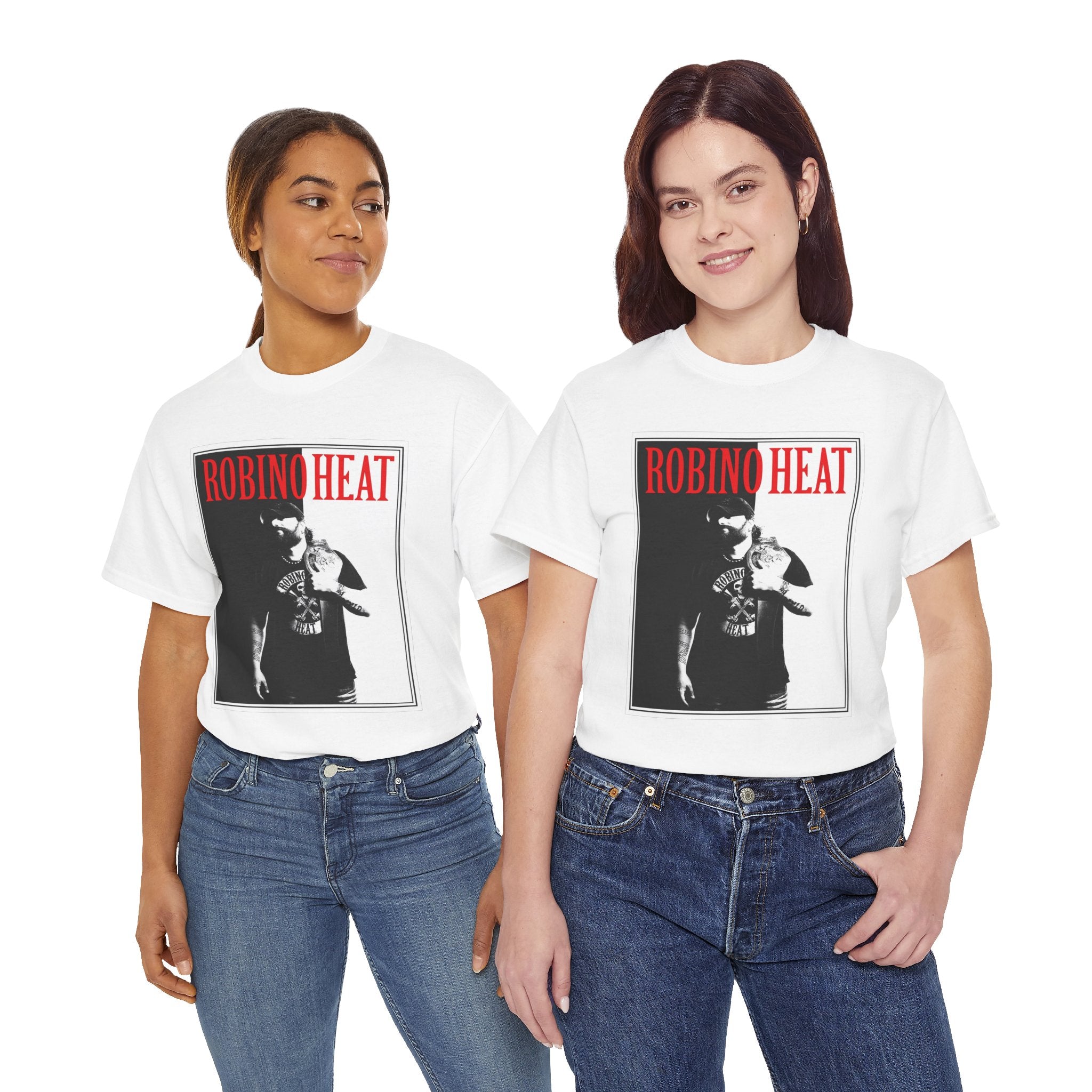 Scarface-Style "Robino Heat" T-Shirt — Classic Film Poster Tee