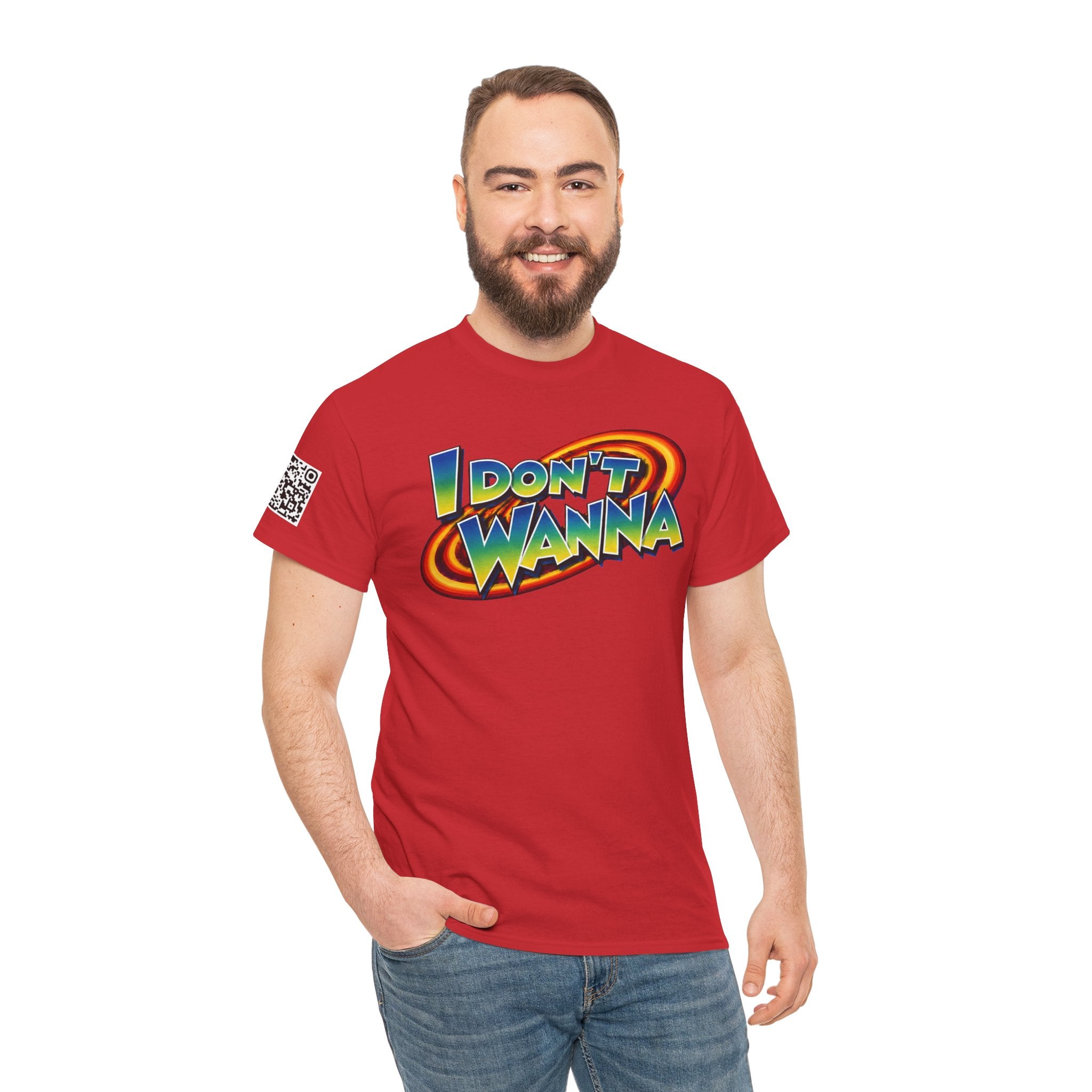 I Don’t Wanna Retro Logo Tee — “I don't wanna be dramatic, but without coffee I will perish” Graphic Shirt