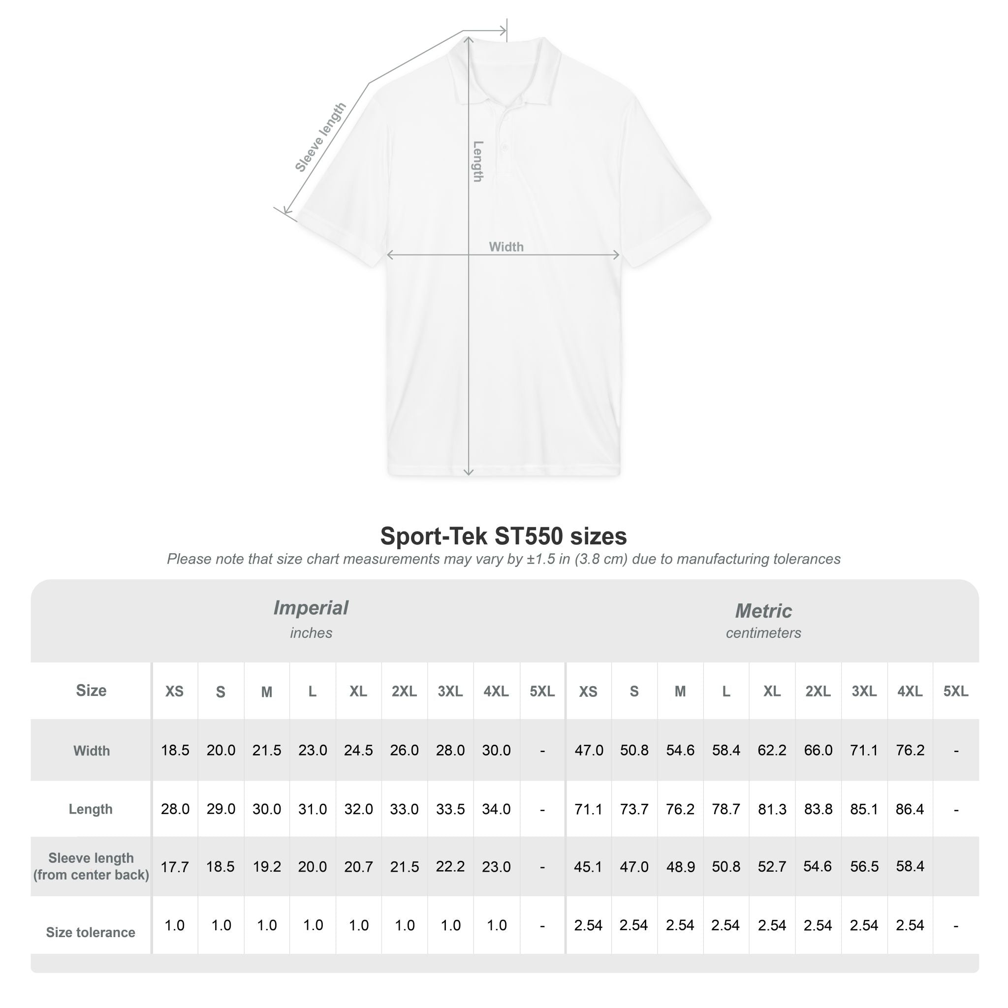Black Polo Shirt IDW Logo — Corporate Casual Work Polo