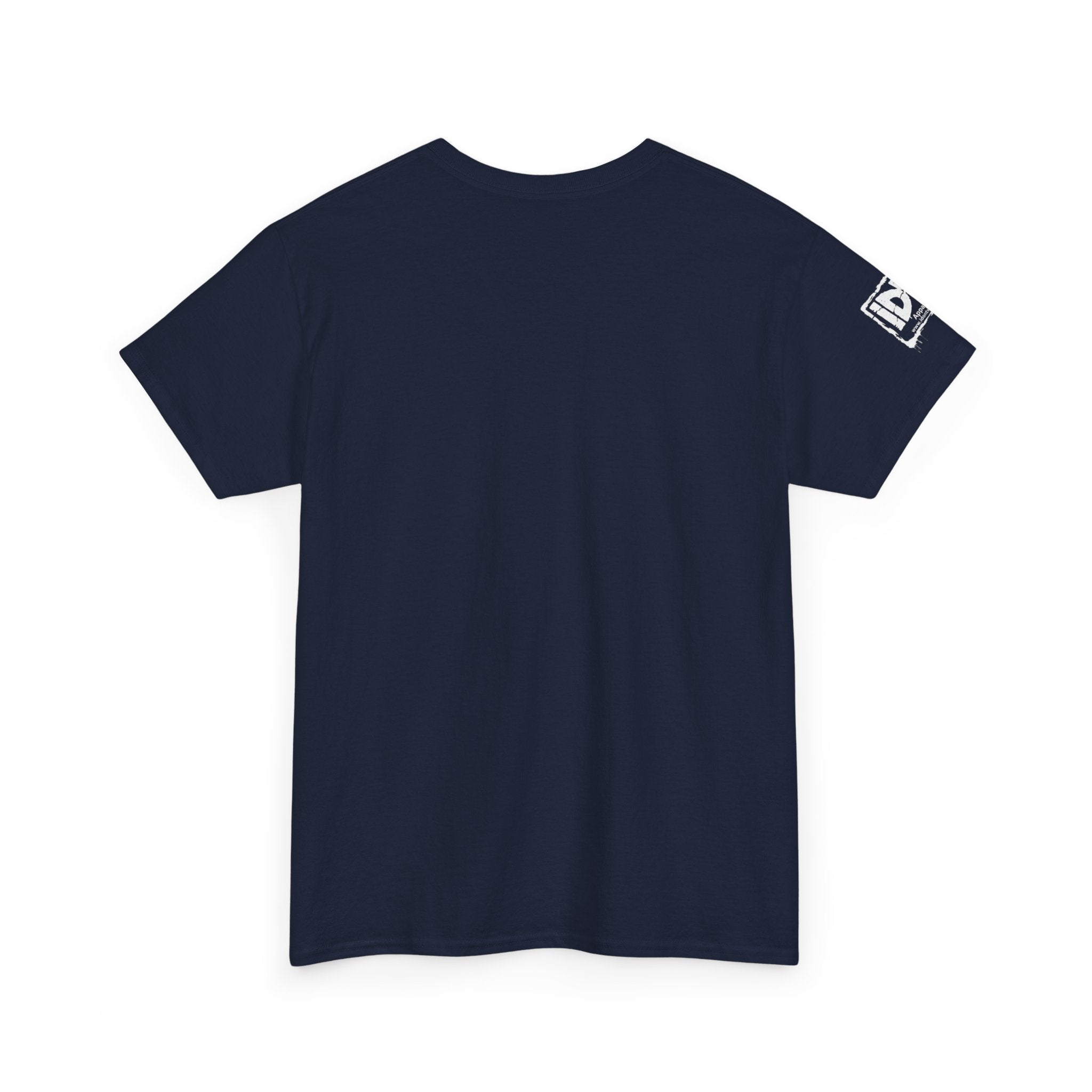 Distressed 3D Concrete IDW Logo T-Shirt — Vintage Urban Graphic Tee
