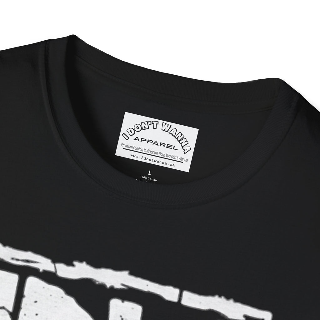 IDW "I Don't Wanna" Graphic T-Shirt — QR Back Tee