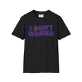 70s Heavy Metal Retro I Don't Wanna Graphic T-Shirt