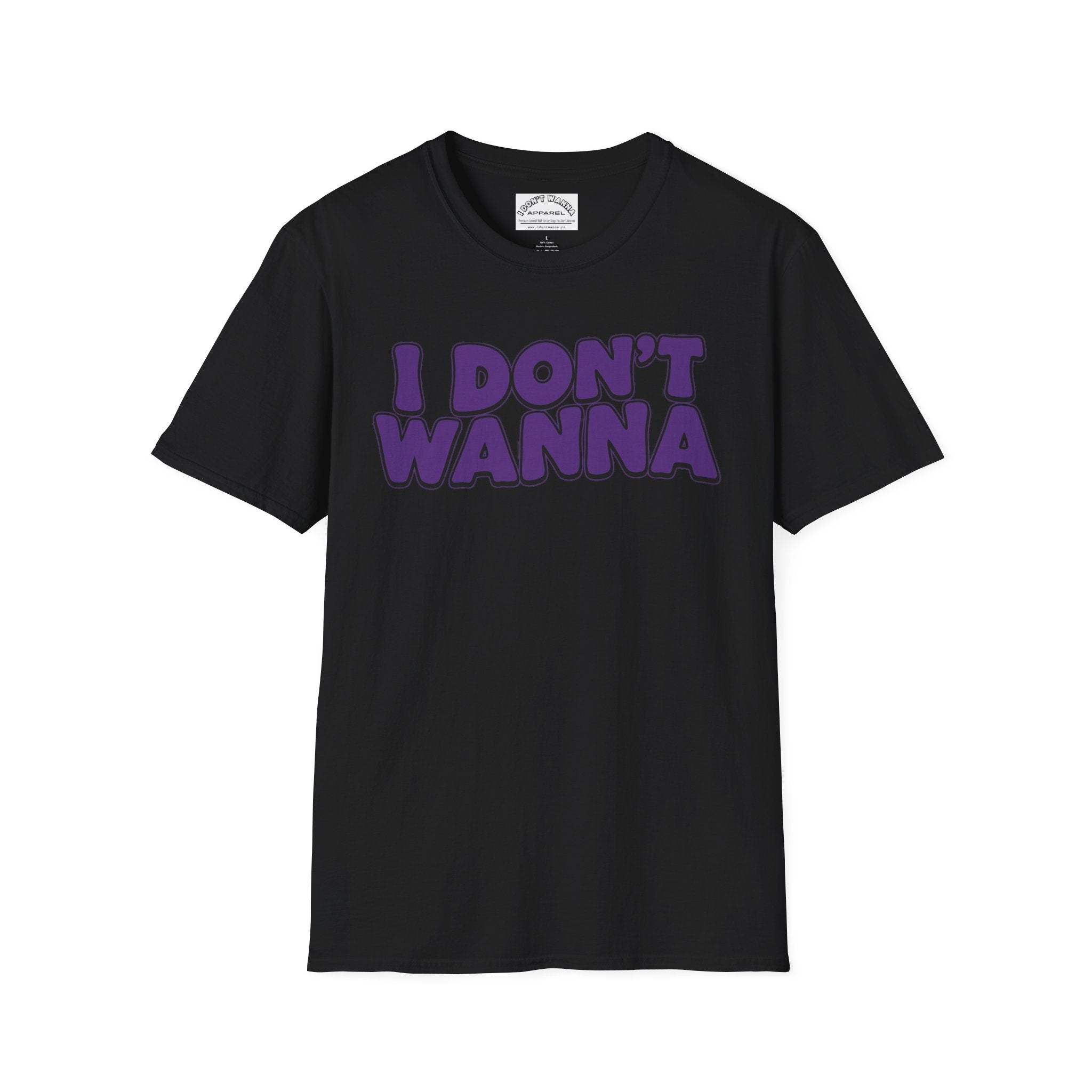 70s Heavy Metal Retro I Don't Wanna Graphic T-Shirt
