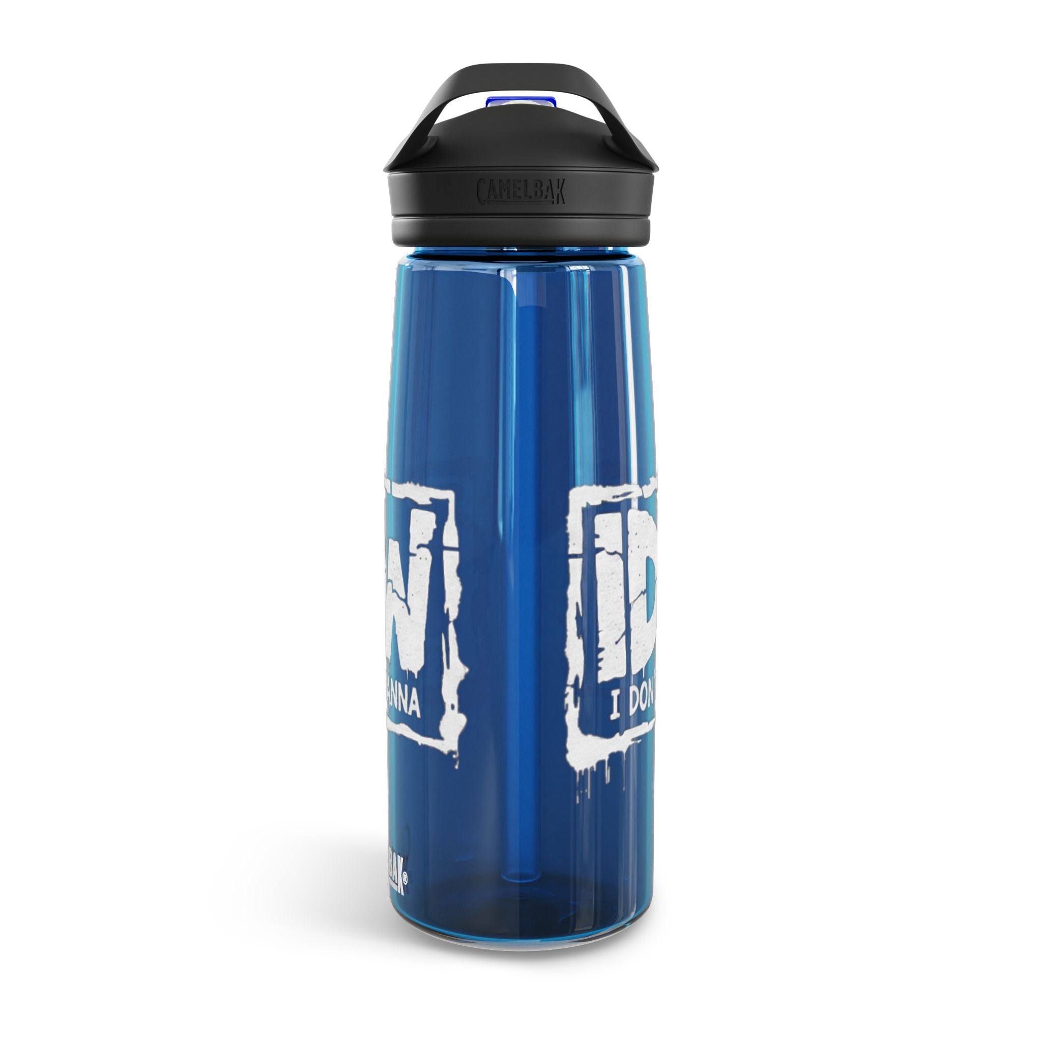 Eddy® Water Bottle – I Don’t Wanna Graphic Hydration Bottle, 20/25oz