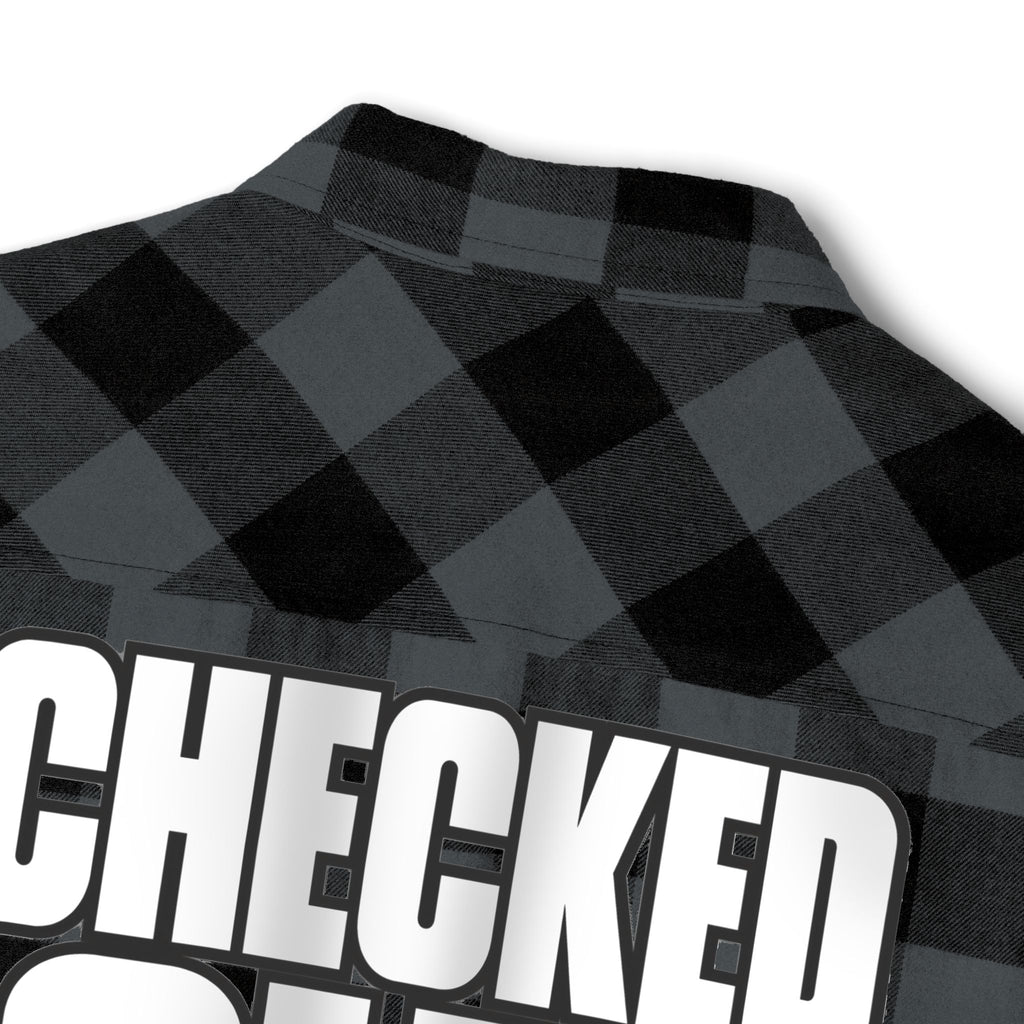 Checked Out Flannel Shirt – Black Plaid Button-Up