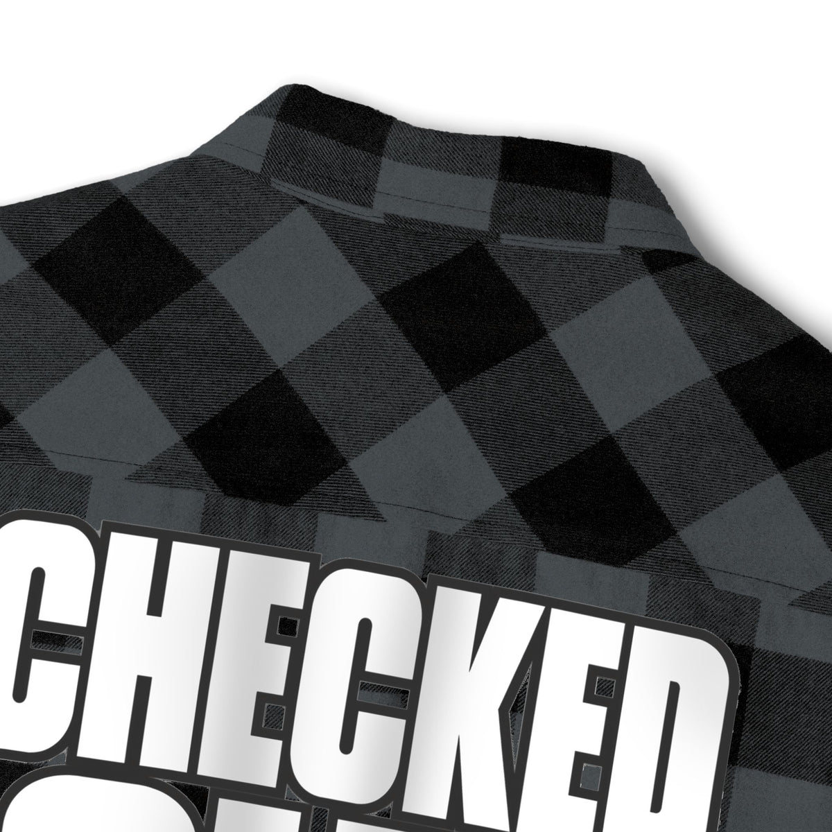 Checked Out Flannel Shirt – Black Plaid Button-Up