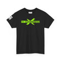 De-Motivation Neon Green Graphic Tee — “We Got Two Words… Don’t Wanna”