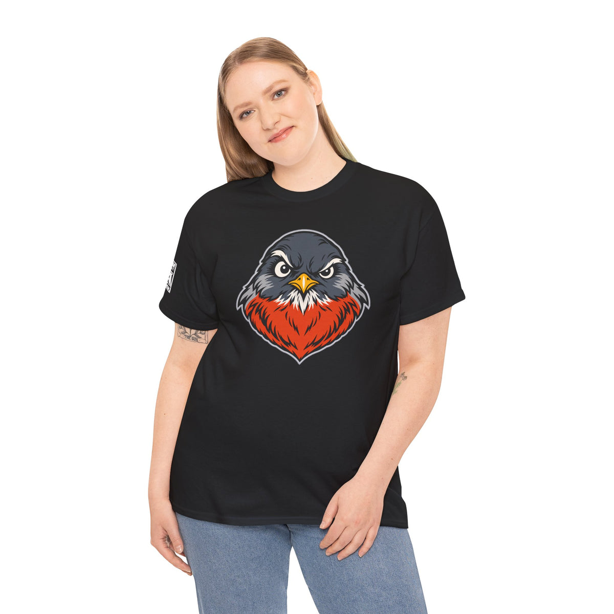 Reluctant Robin Graphic Tee — “The Most Reluctant Bird in All of Gainful Employment”