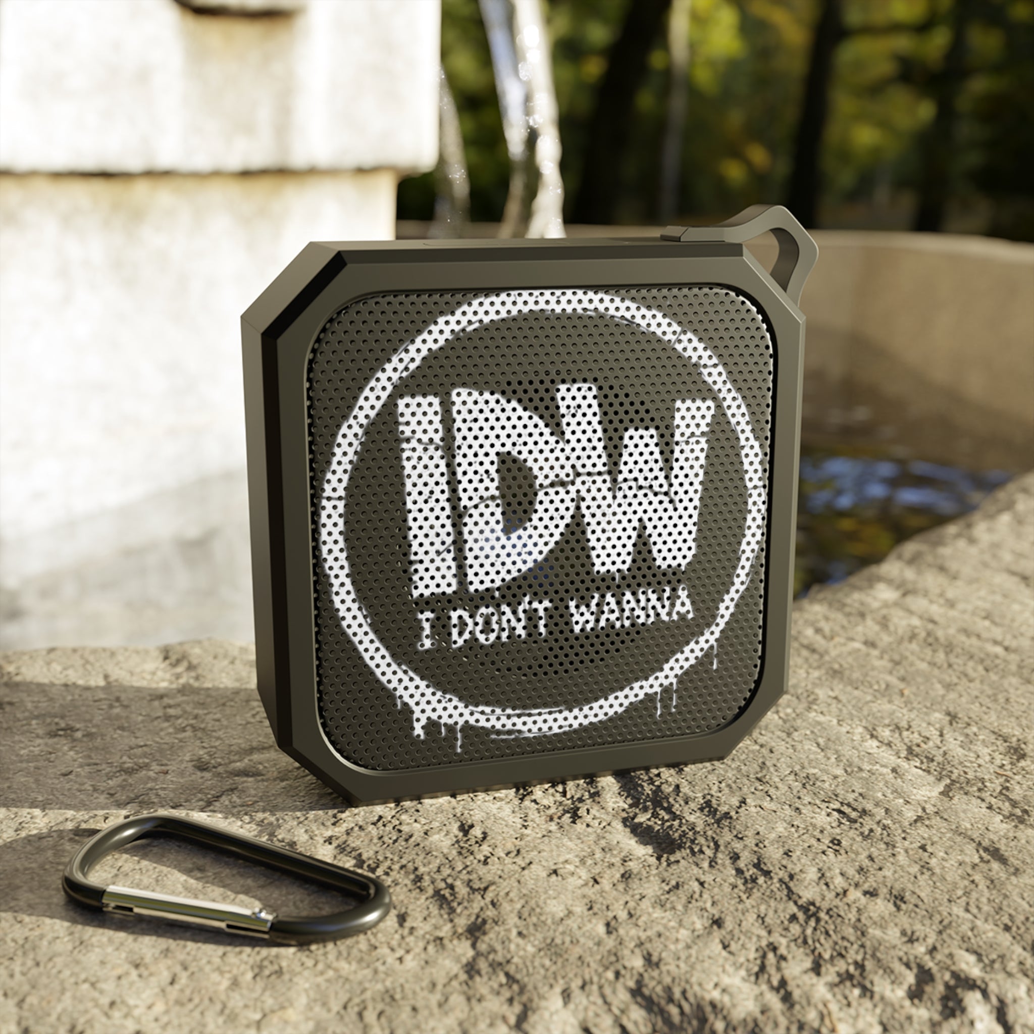 I Don’t Wanna Portable Bluetooth Speaker — Outdoor Waterproof Travel Speaker