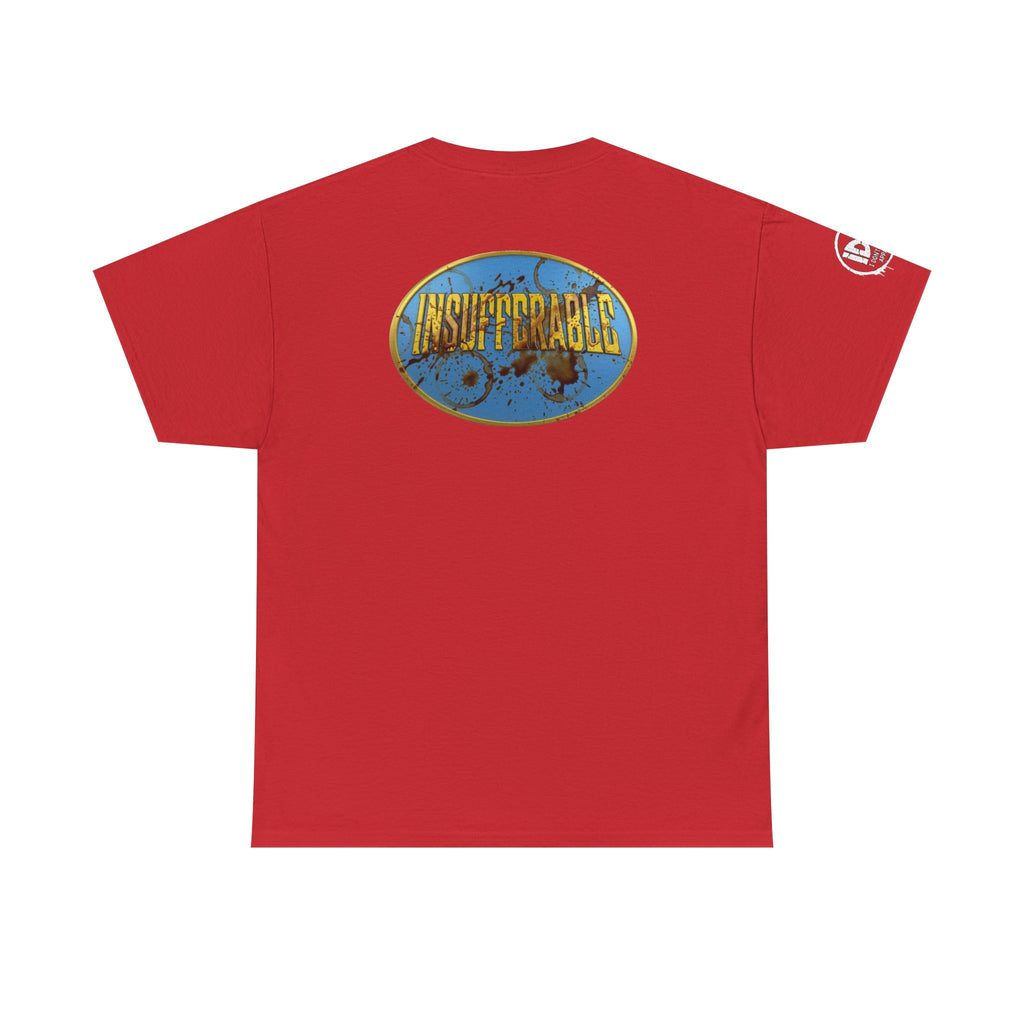 Insufferable Graphic Tee — Retro Oval Logo T‑Shirt