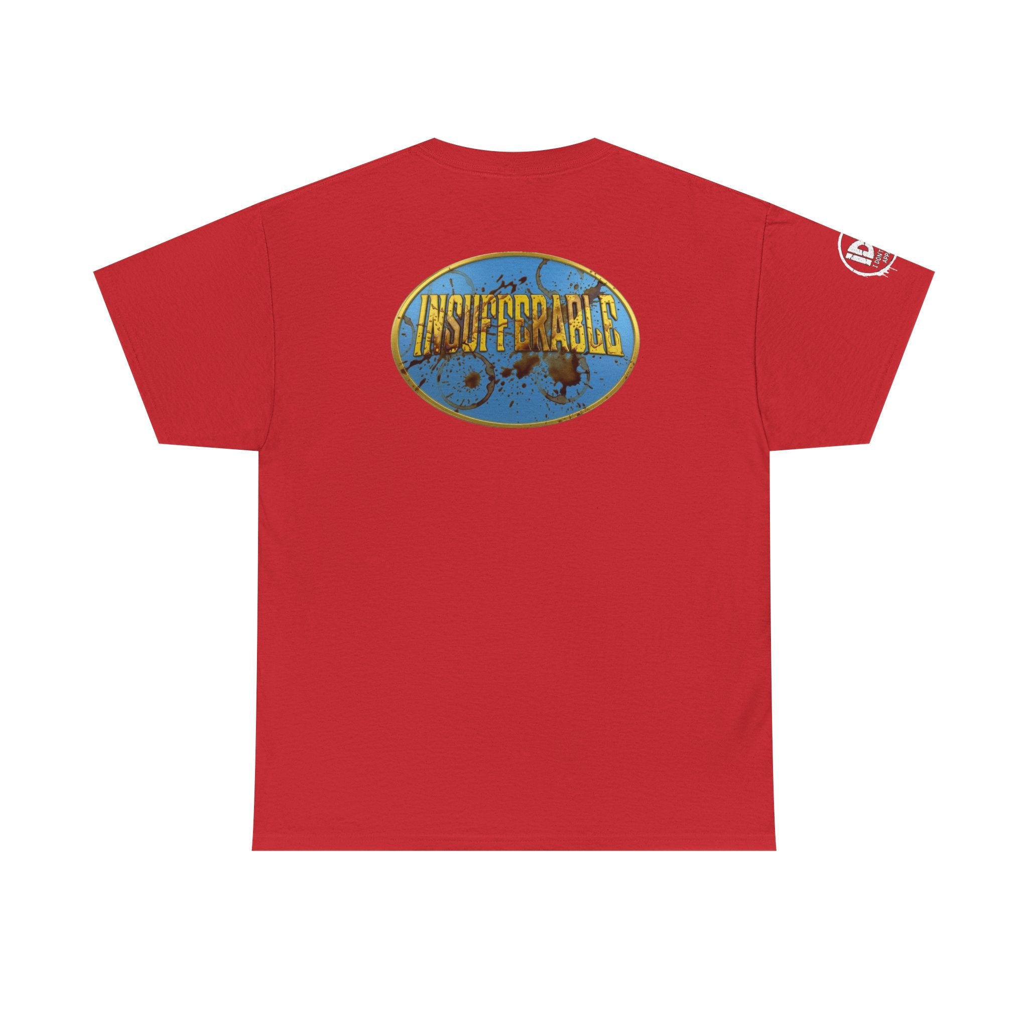 Insufferable Graphic Tee — Retro Oval Logo T‑Shirt